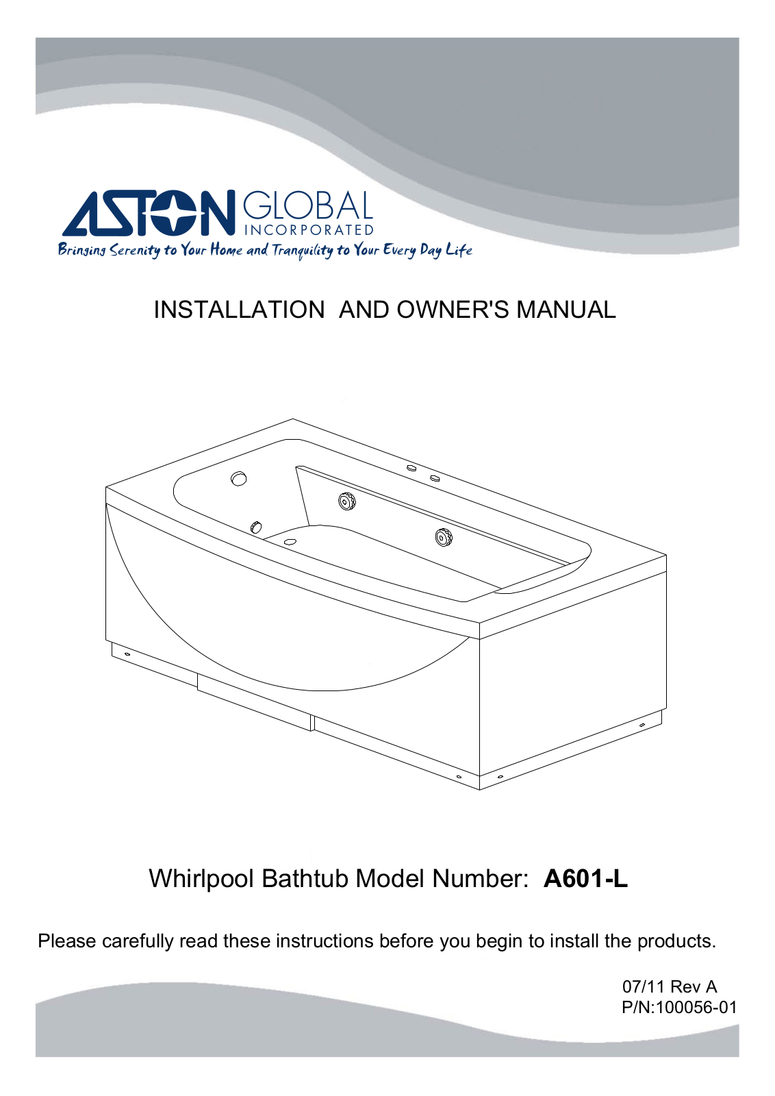 Aston Global MT601L User Manual