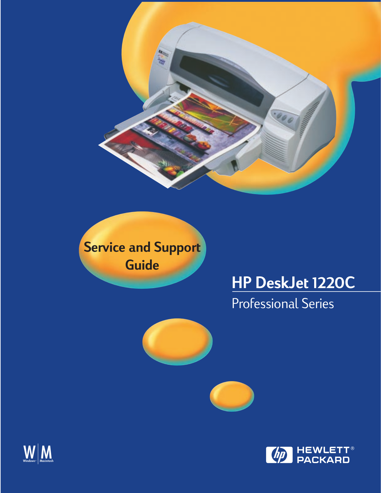 HP deskjet 1220, deskjet 1220c schematic