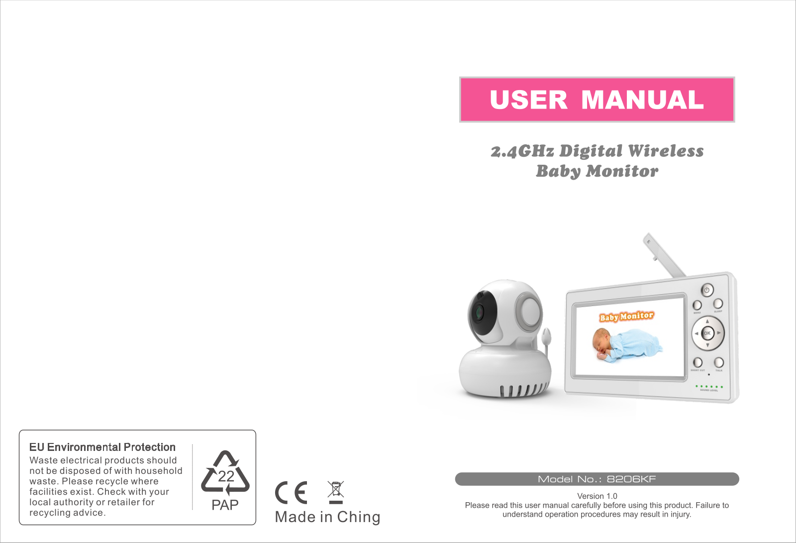 Gospell Smarthome Electronic GD8206 User Manual