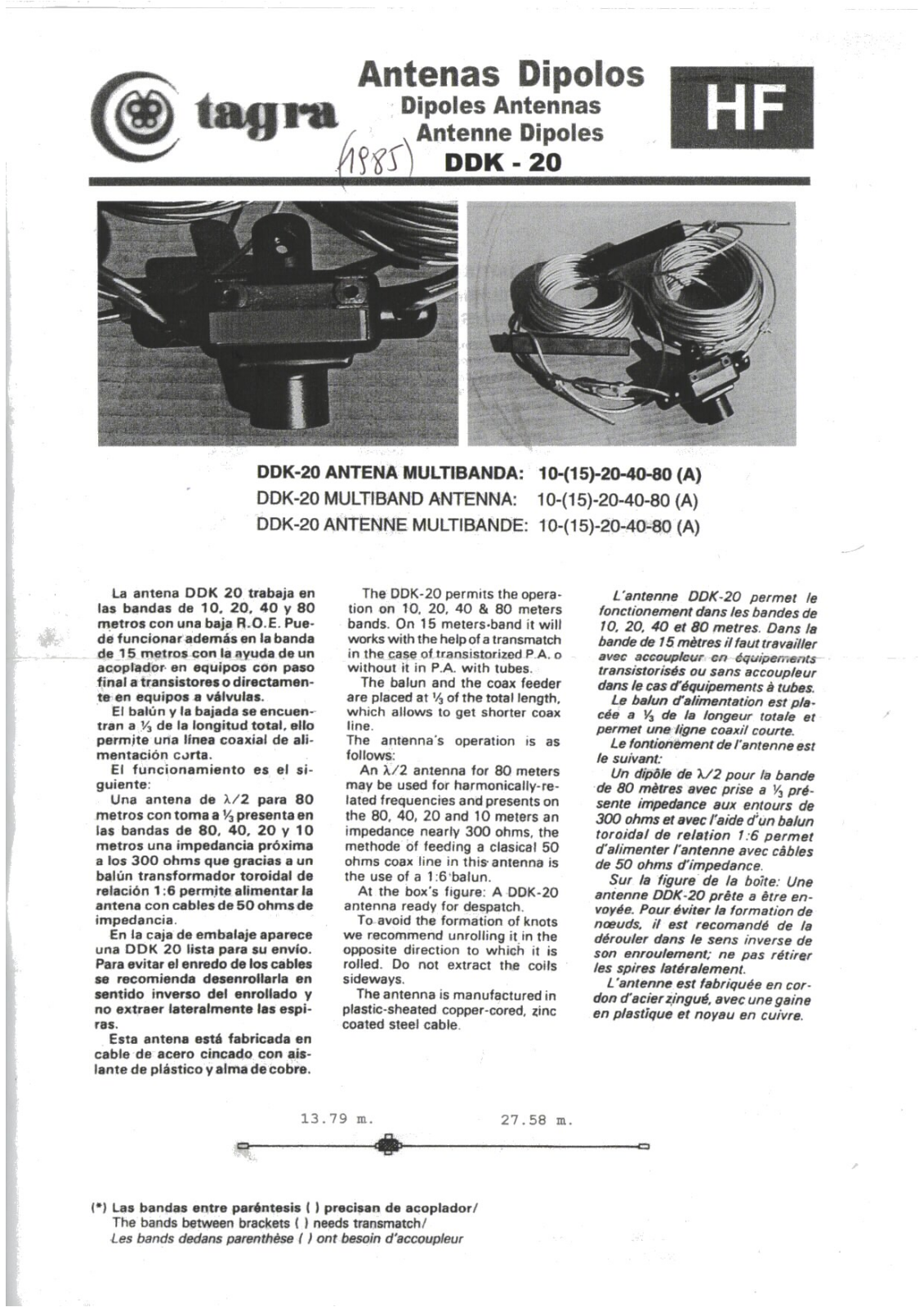 Tagra DDK-20 User guide - ManualMachine.com