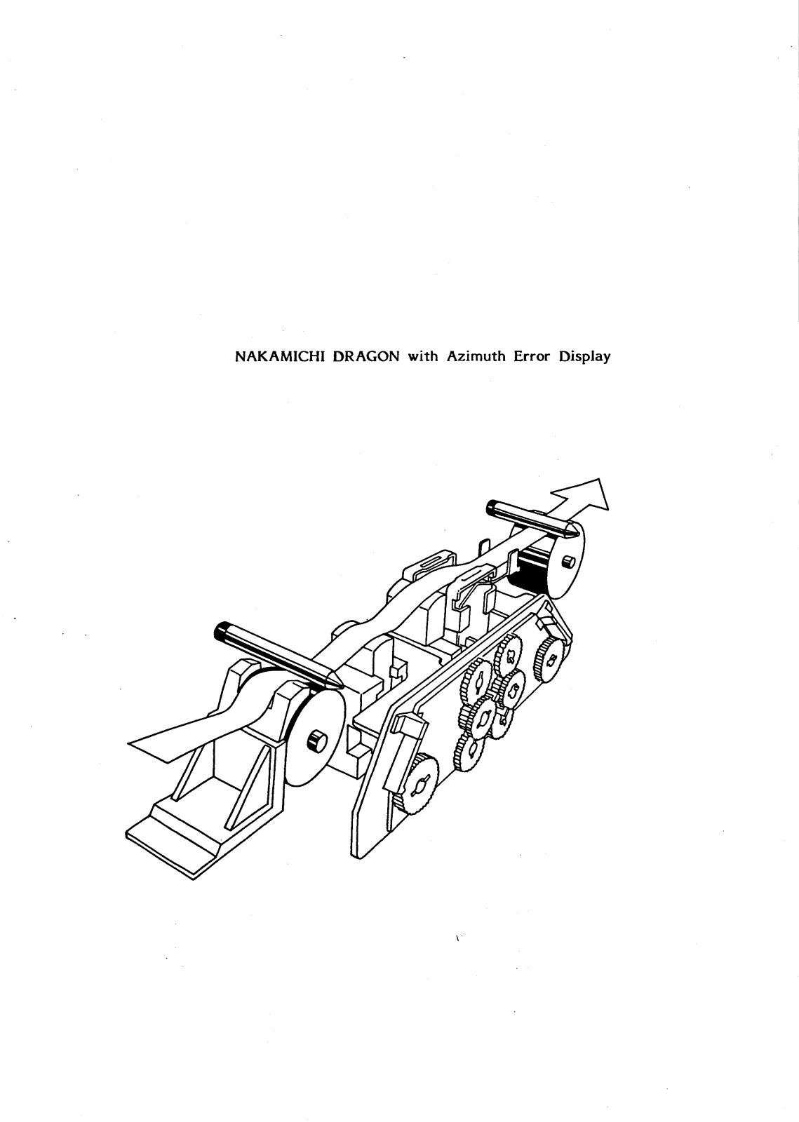 Nakamichi Dragon Azimuth Service manual