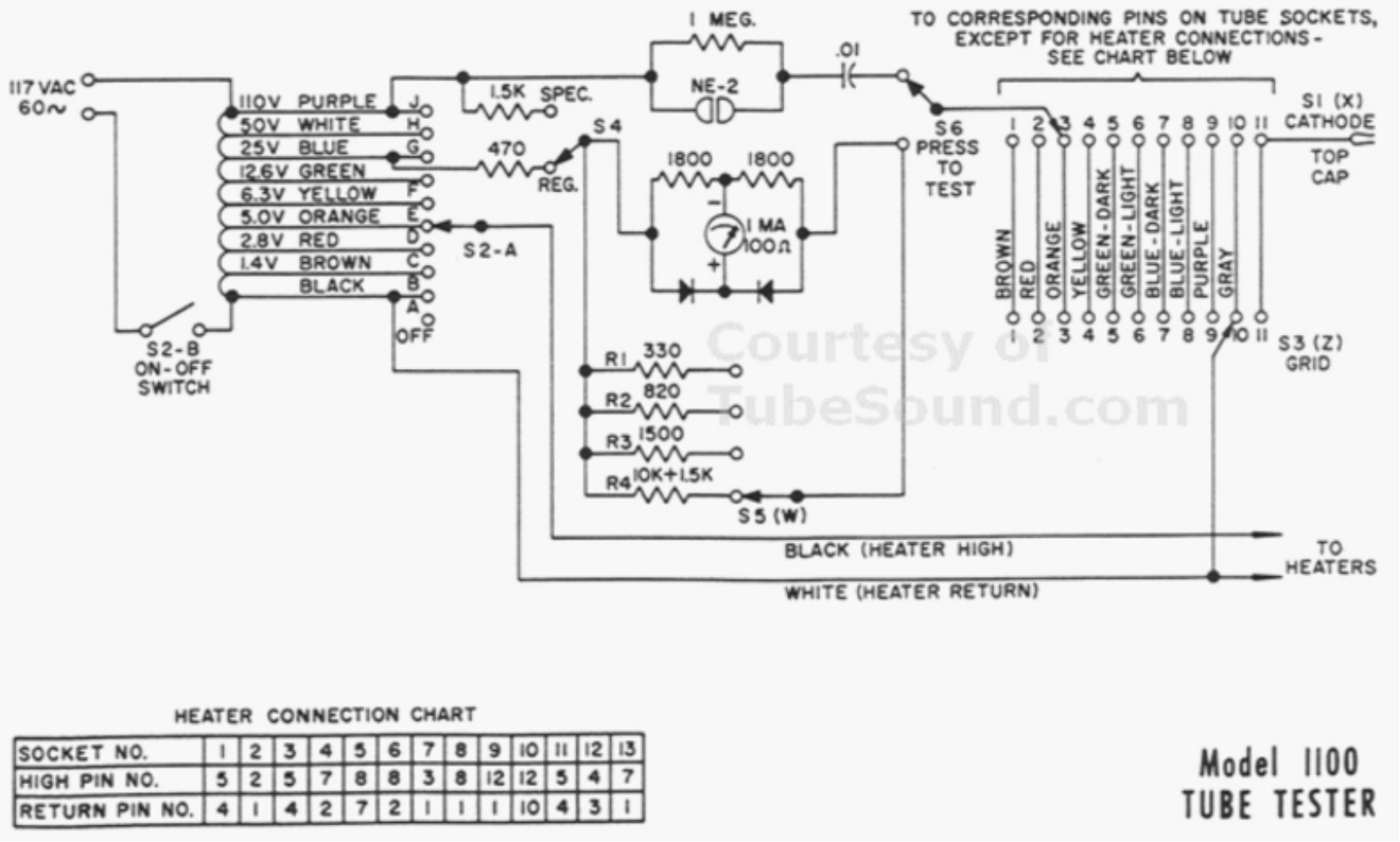 Mercury 1100 schematic