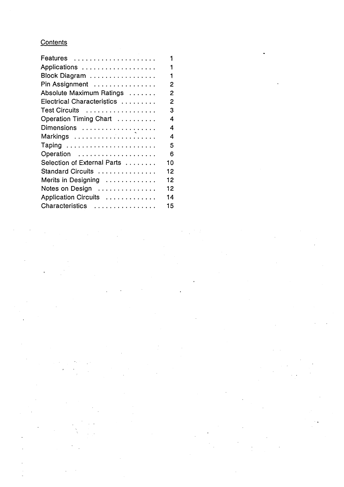 Epson S-8430AF Datasheet