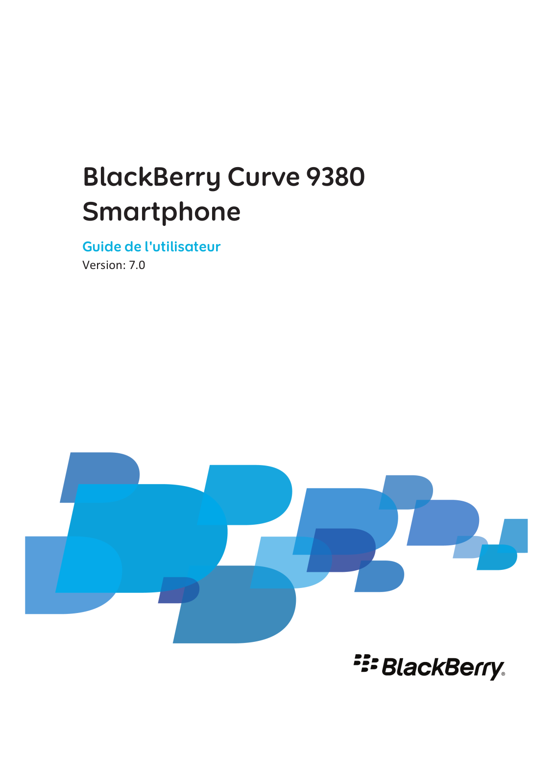 BLACKBERRY Curve 9380 User Manual