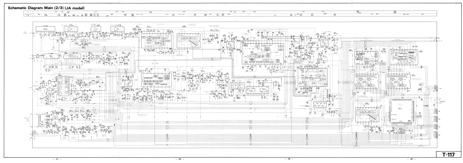 Luxman T-117 Schematic