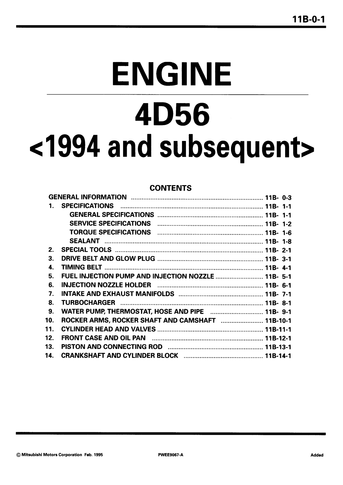 MITSUBISHI L200 User Manual