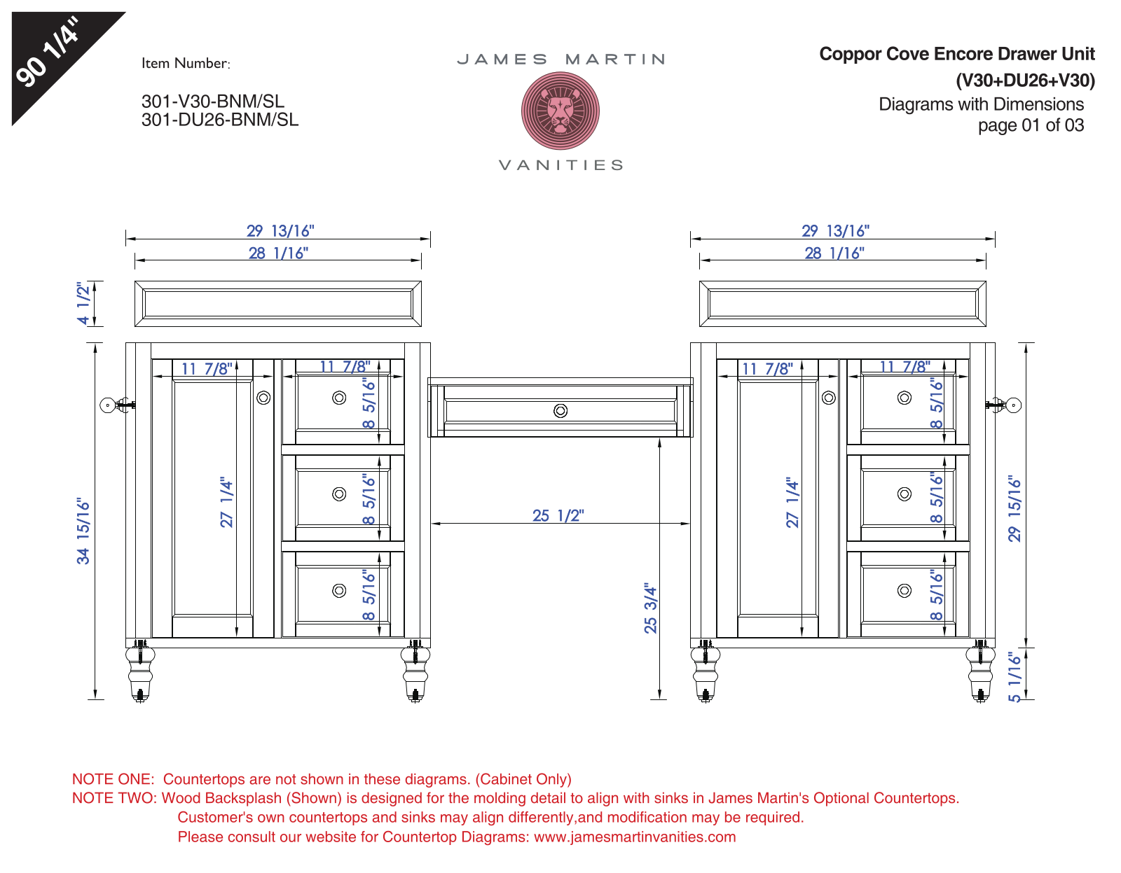 James Martin 301V86SLDU3AF, 301V86RD3CM, 301V86BNMDU3AF, 301V86BNMDU3CAR, 301V86SLDU3CAR Diagram