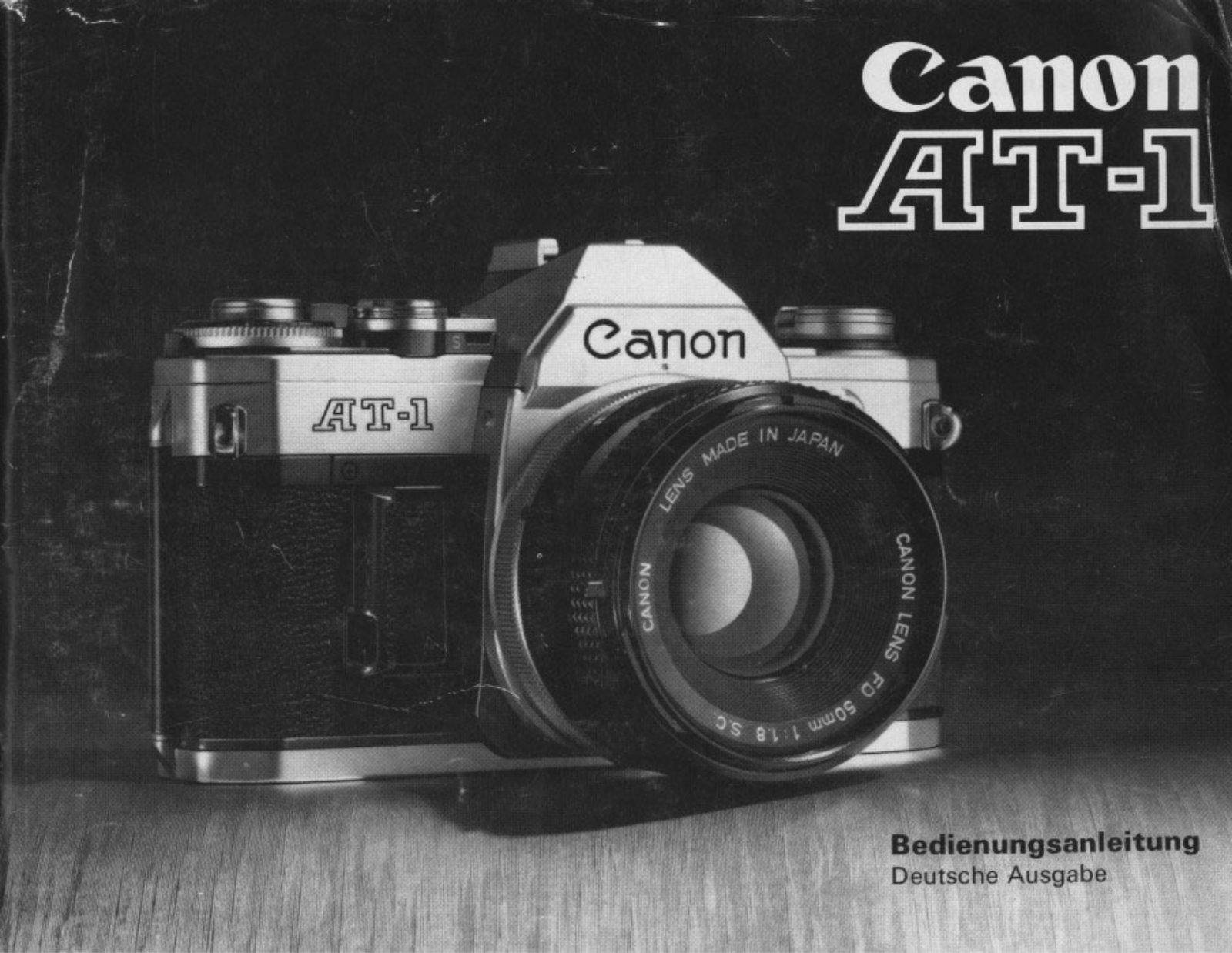 Canon AT-1 Instruction Manual