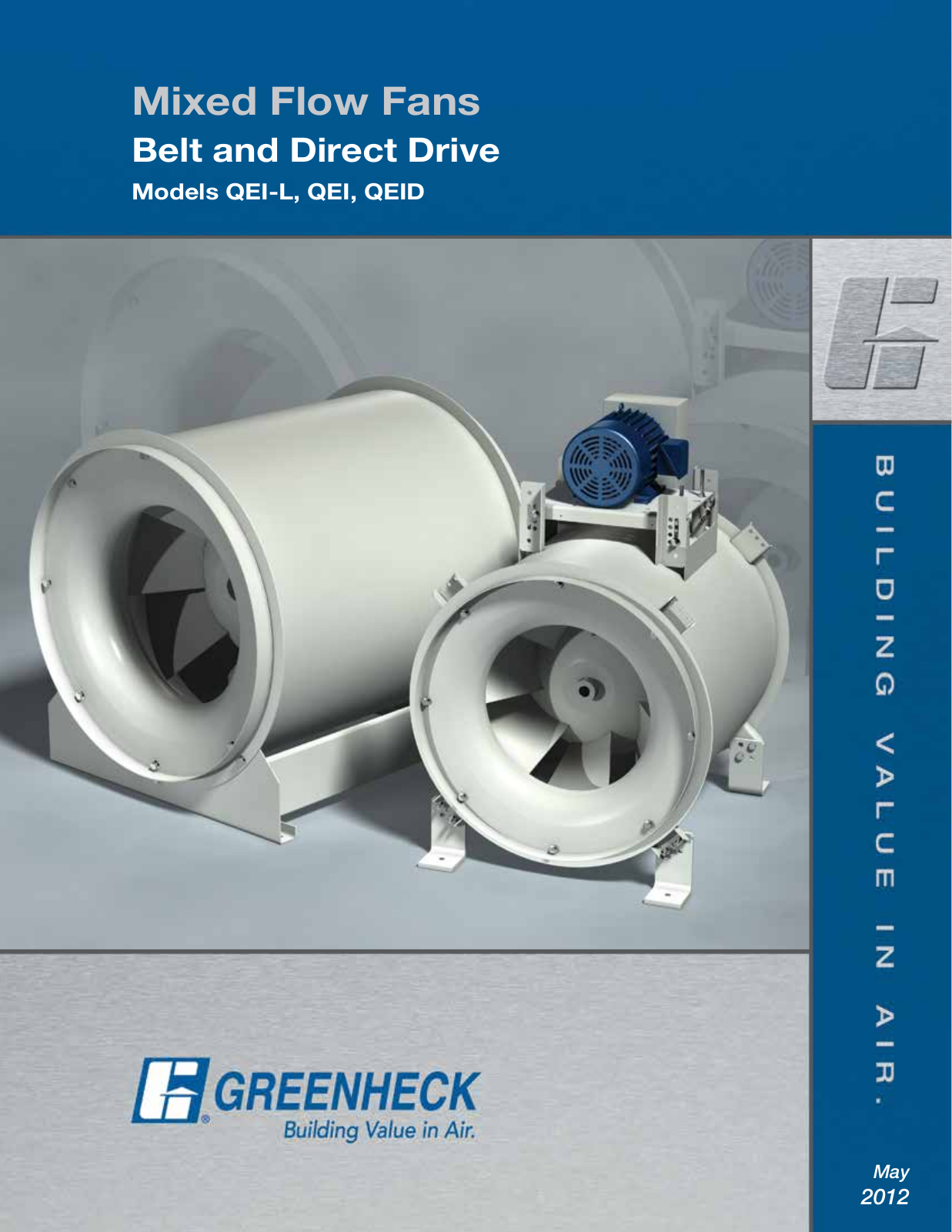 Greenheck Fan QEI, QEI-L, QEID User Manual