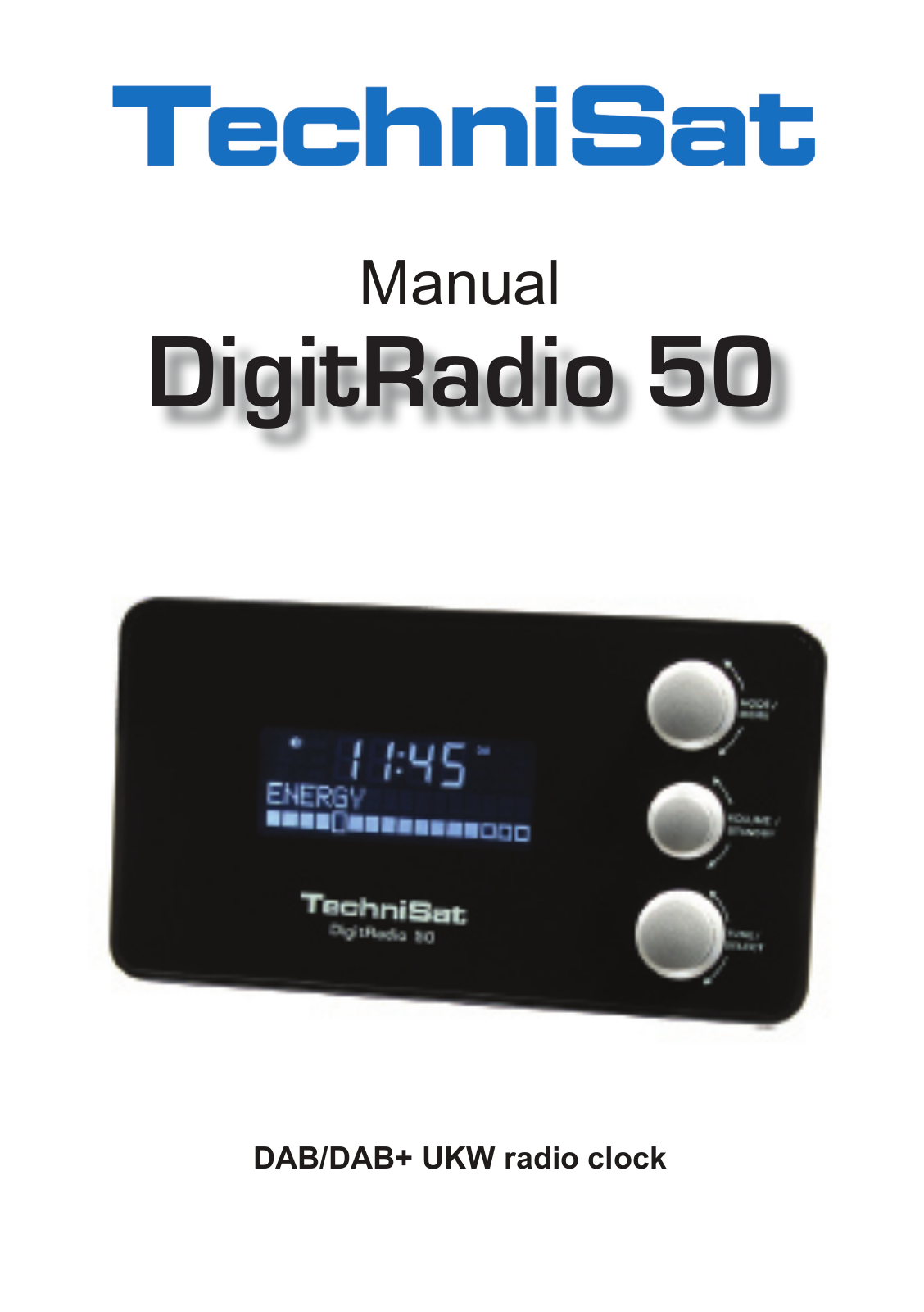 TechniSat DigitRadio 50 User Manual