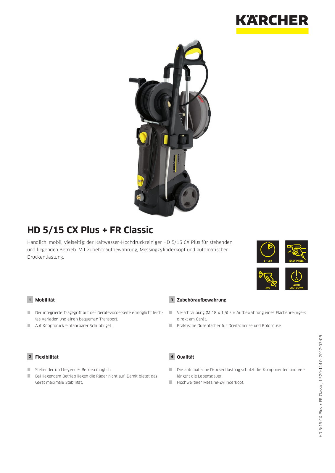 Kärcher HD5-15CX Plus User Manual