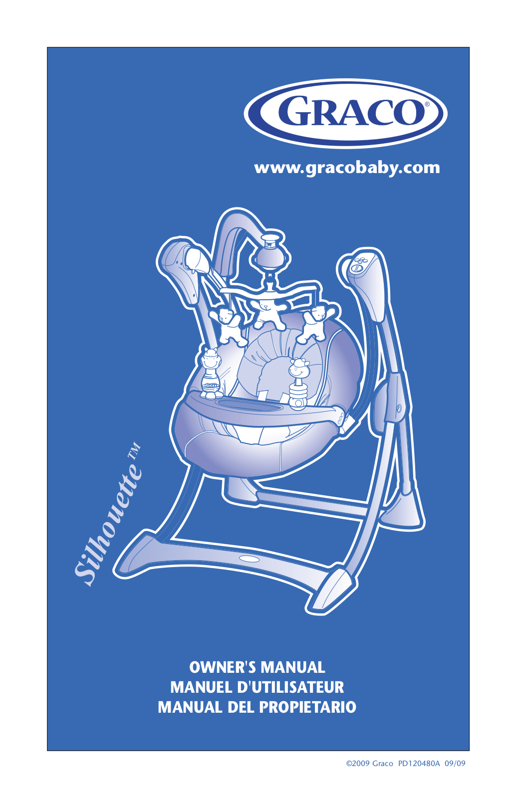 Graco Silhouette PD120480A, Silhouette 1762256, Silhouette 1770590 User Manual