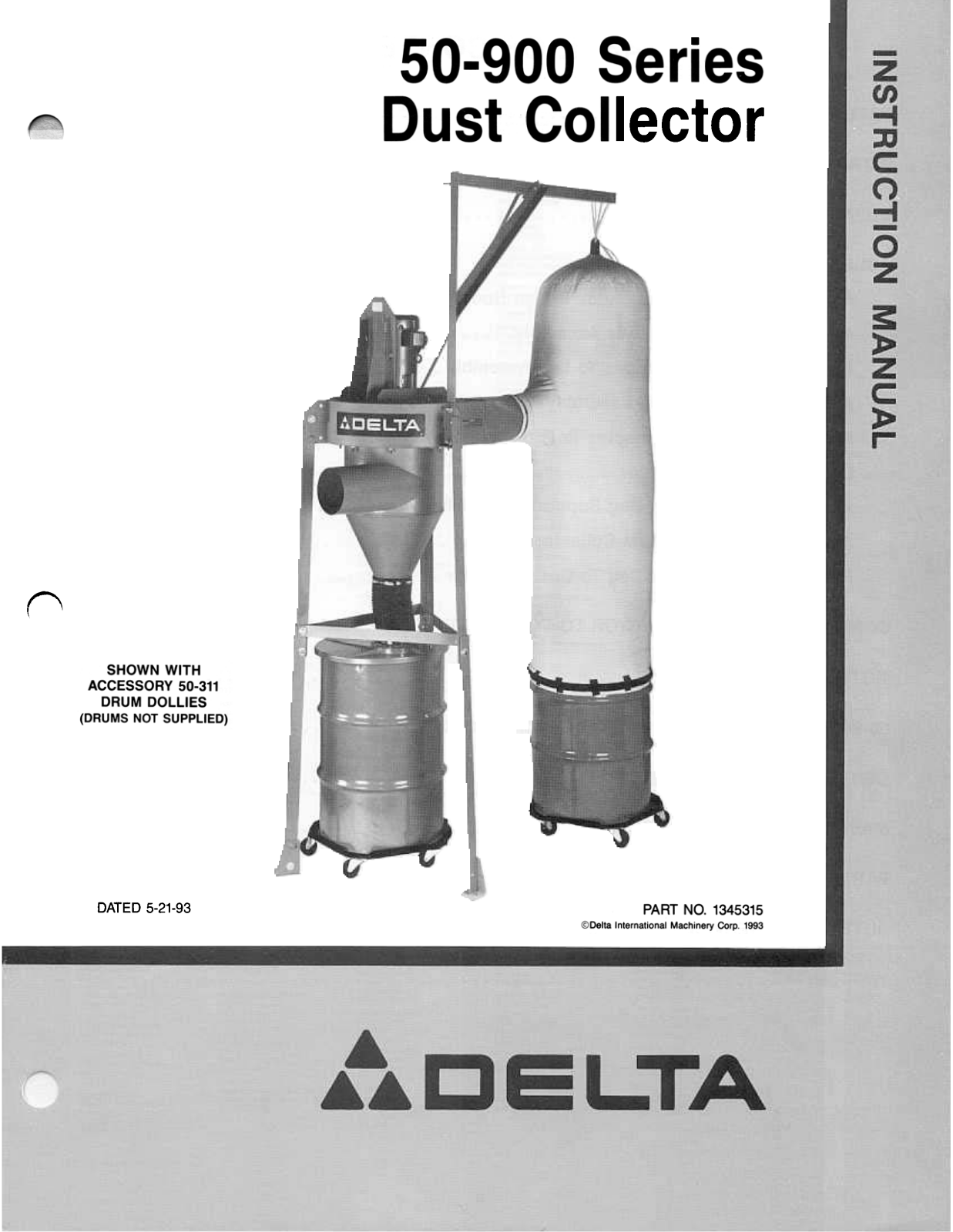 Delta 1345315, 50-900 User Manual