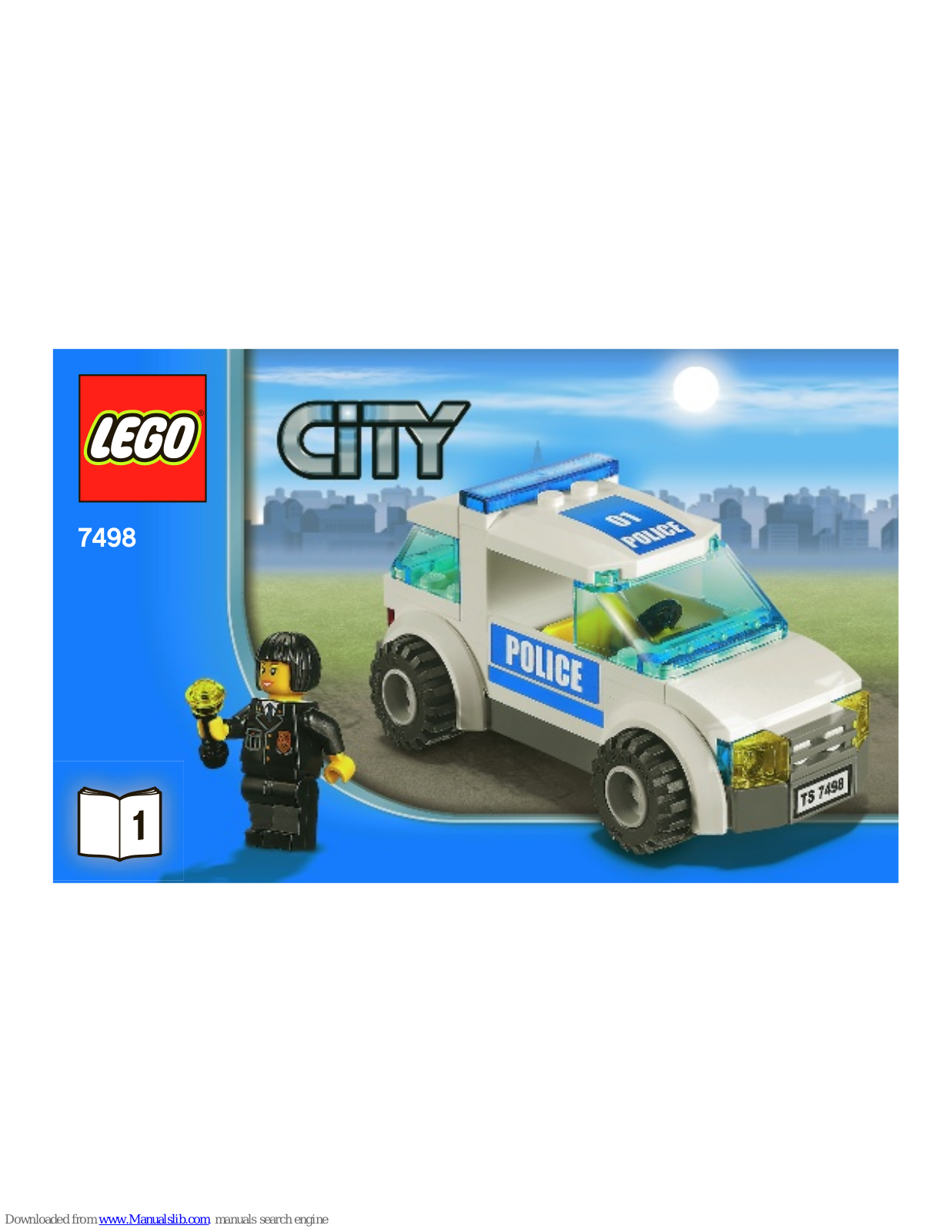 LEGO 7498, Technic 8067, ninjago 9444, City 7498 Instructions Manual