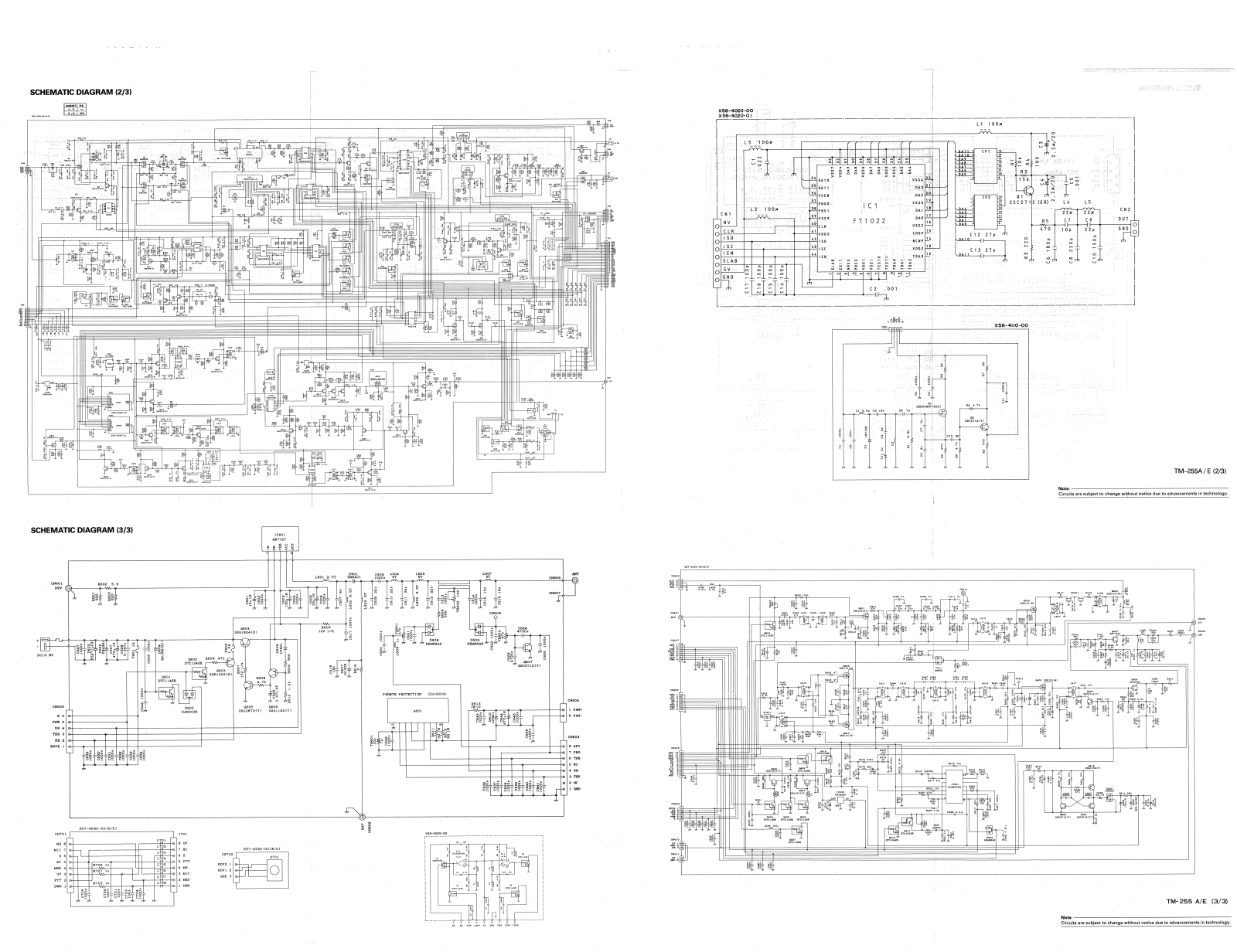 Kenwood tm255 schematic