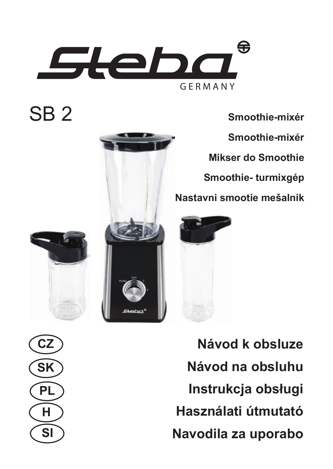 Steba SB 2 User Manual