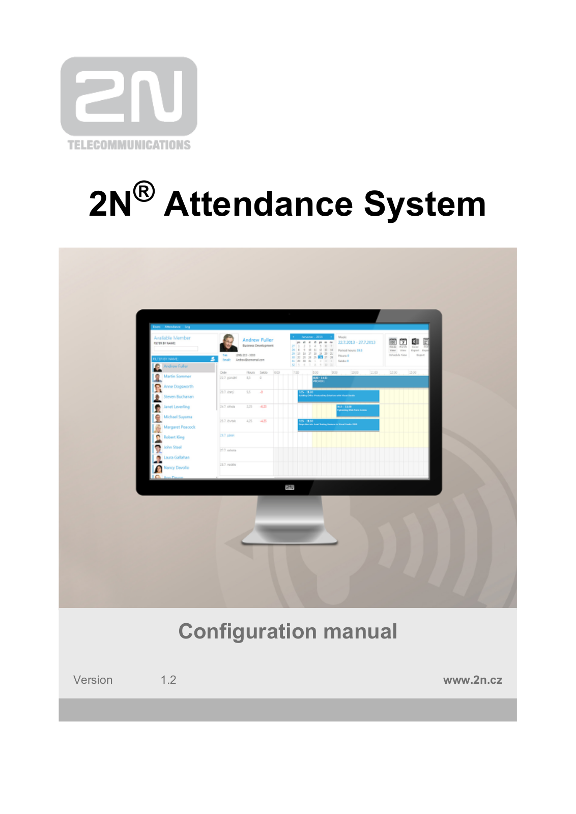 2N Attendance System User Manual v1.2