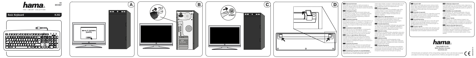 Hama K 202 User Manual