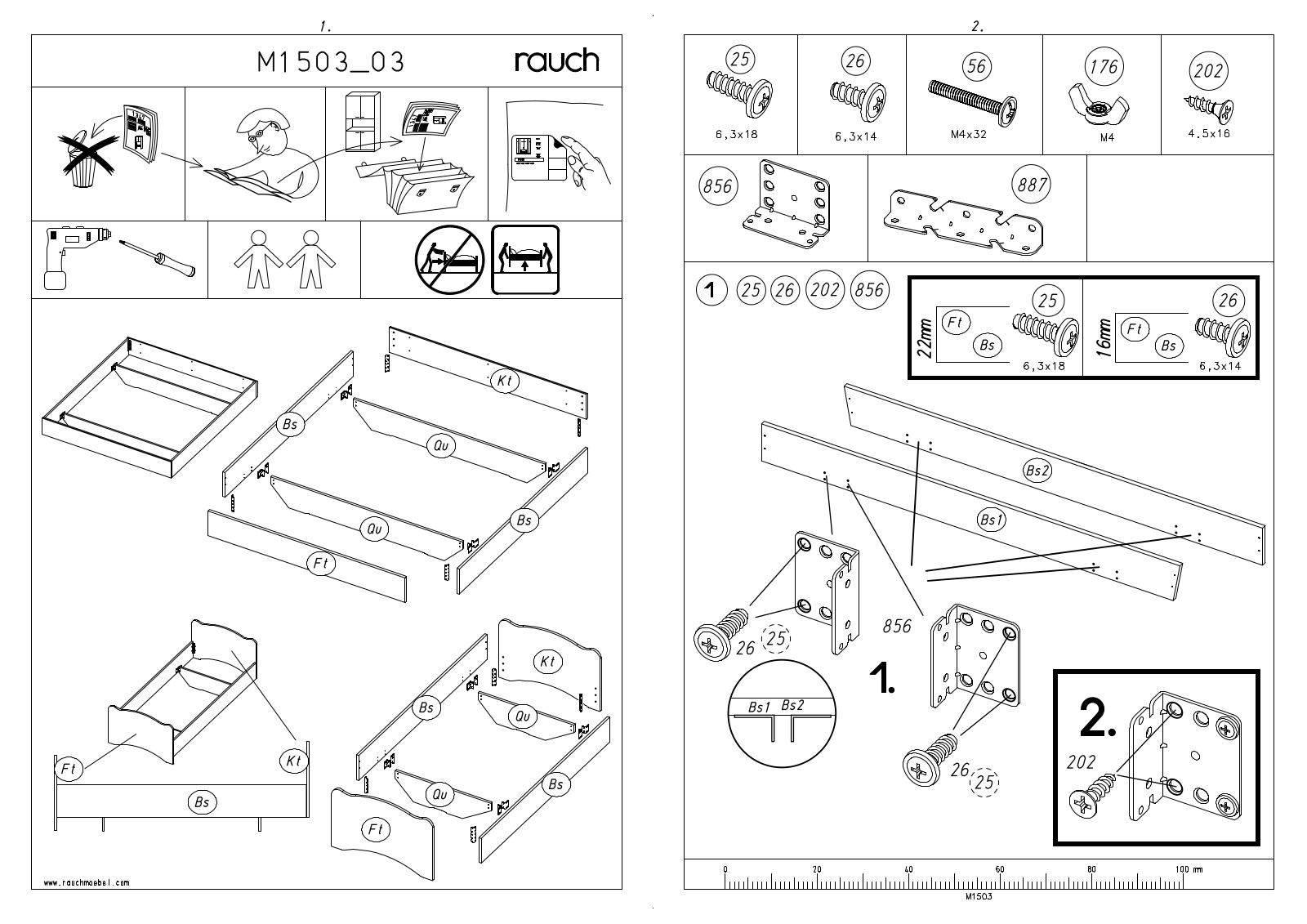 rauch M1503 Assembly instructions - ManualMachine.com