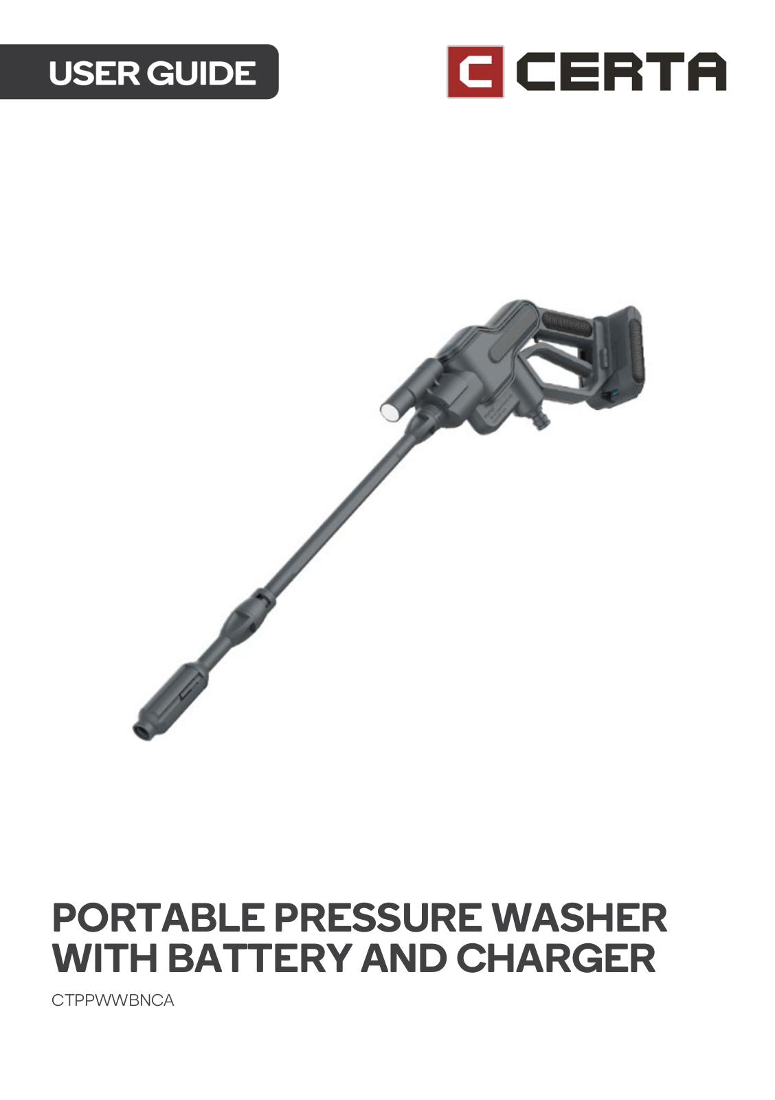 Certa CTPPWWBNCA User Manual - ManualMachine.com