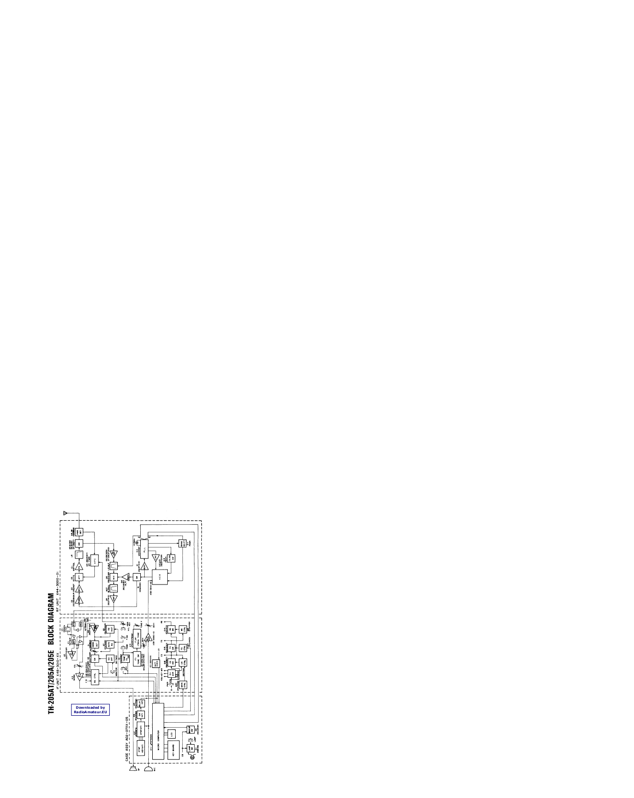 Kenwood TH205 Schematic