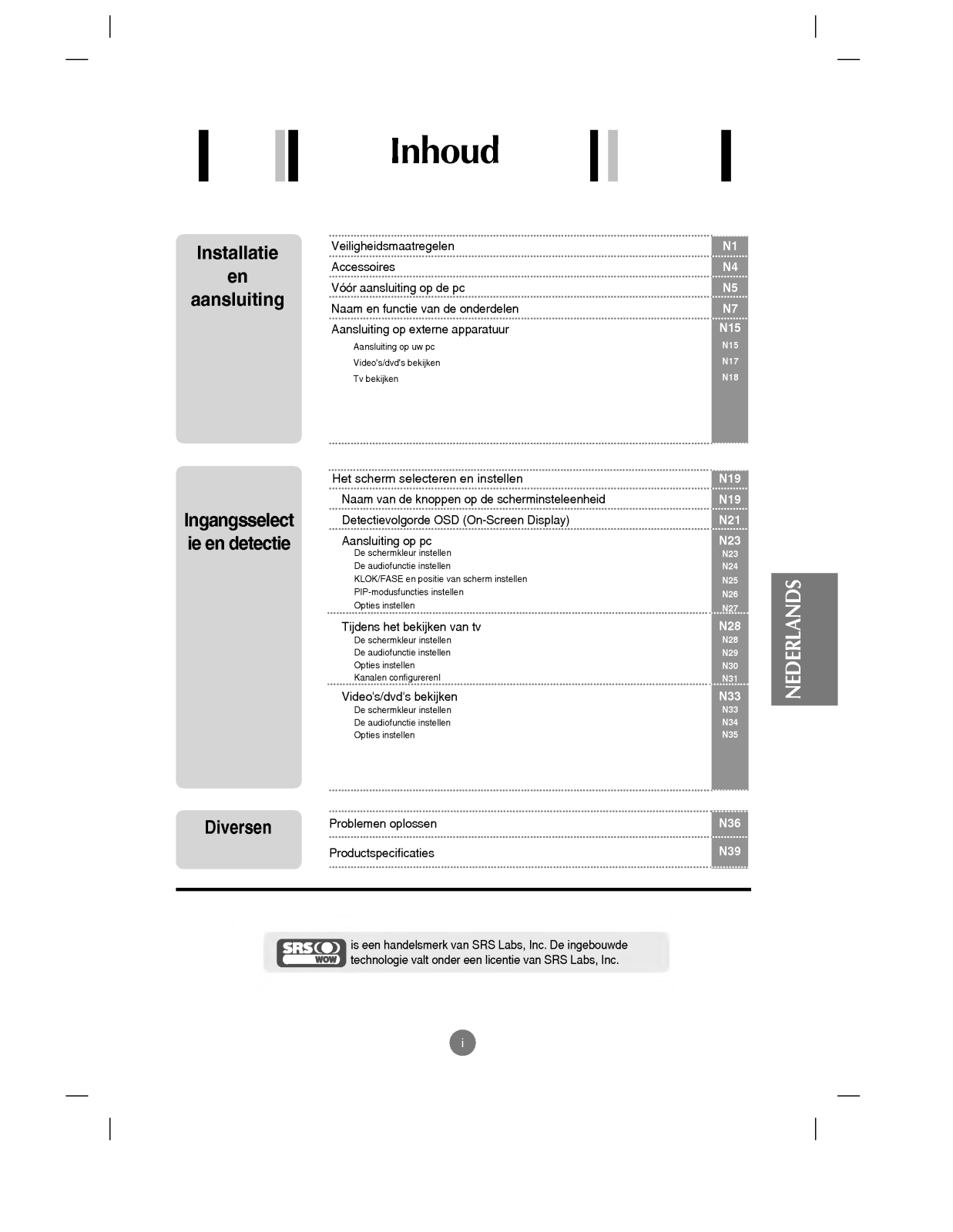 Lg L193ST User Manual