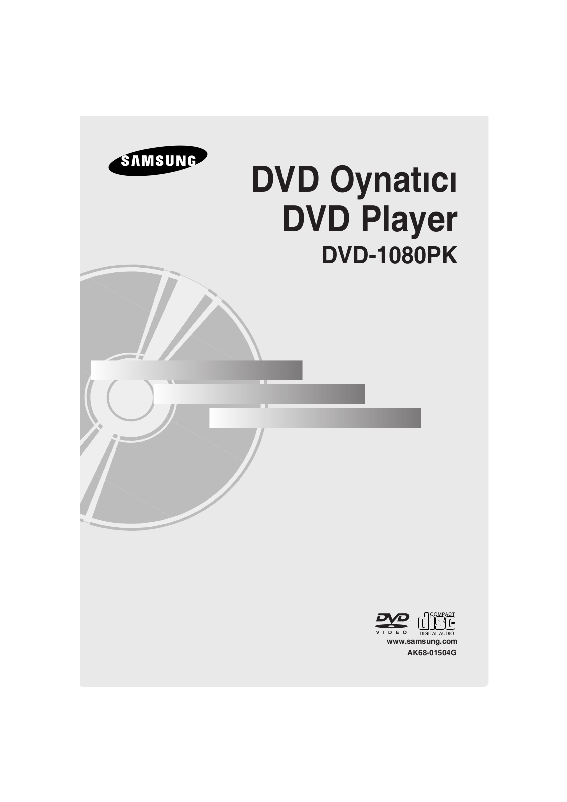 Samsung DVD-1080PK User Manual