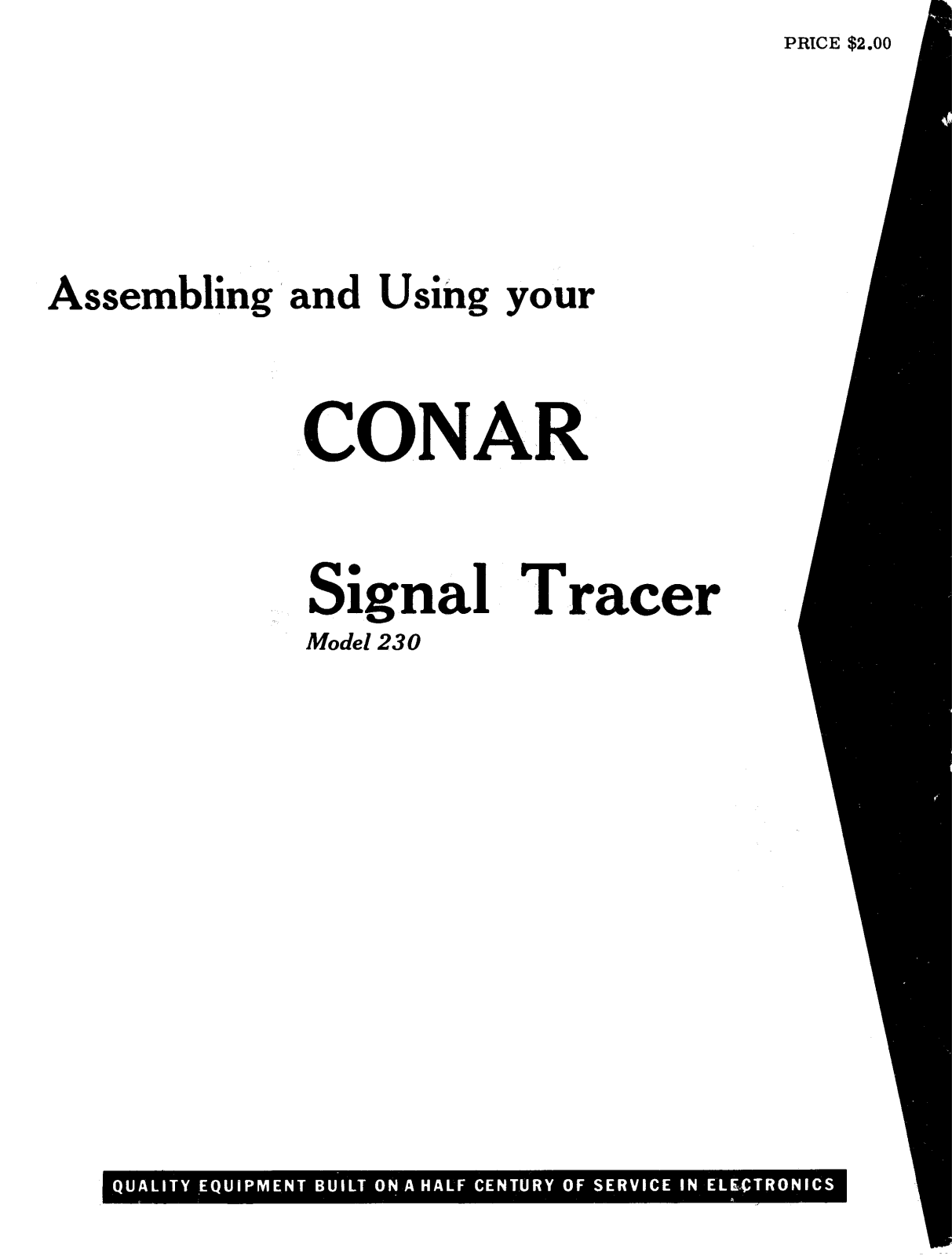 Conar 230 Service manual