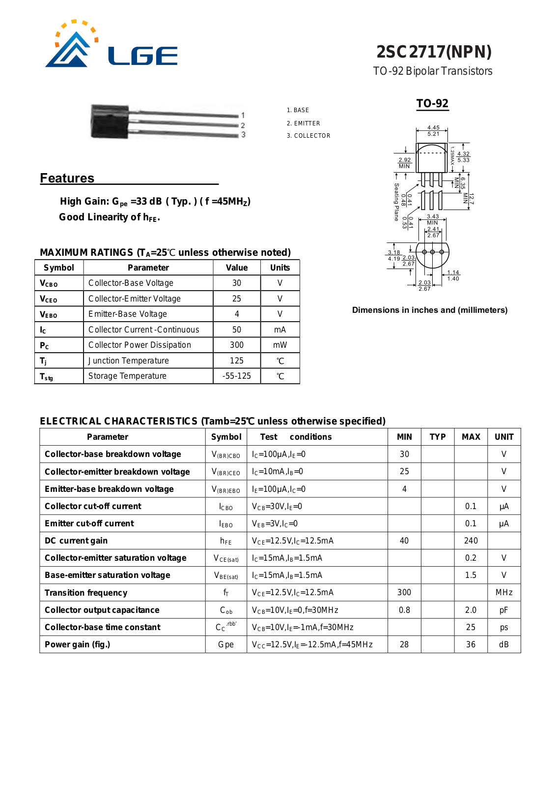 LG 2sc2717 Datasheet - ManualMachine.com