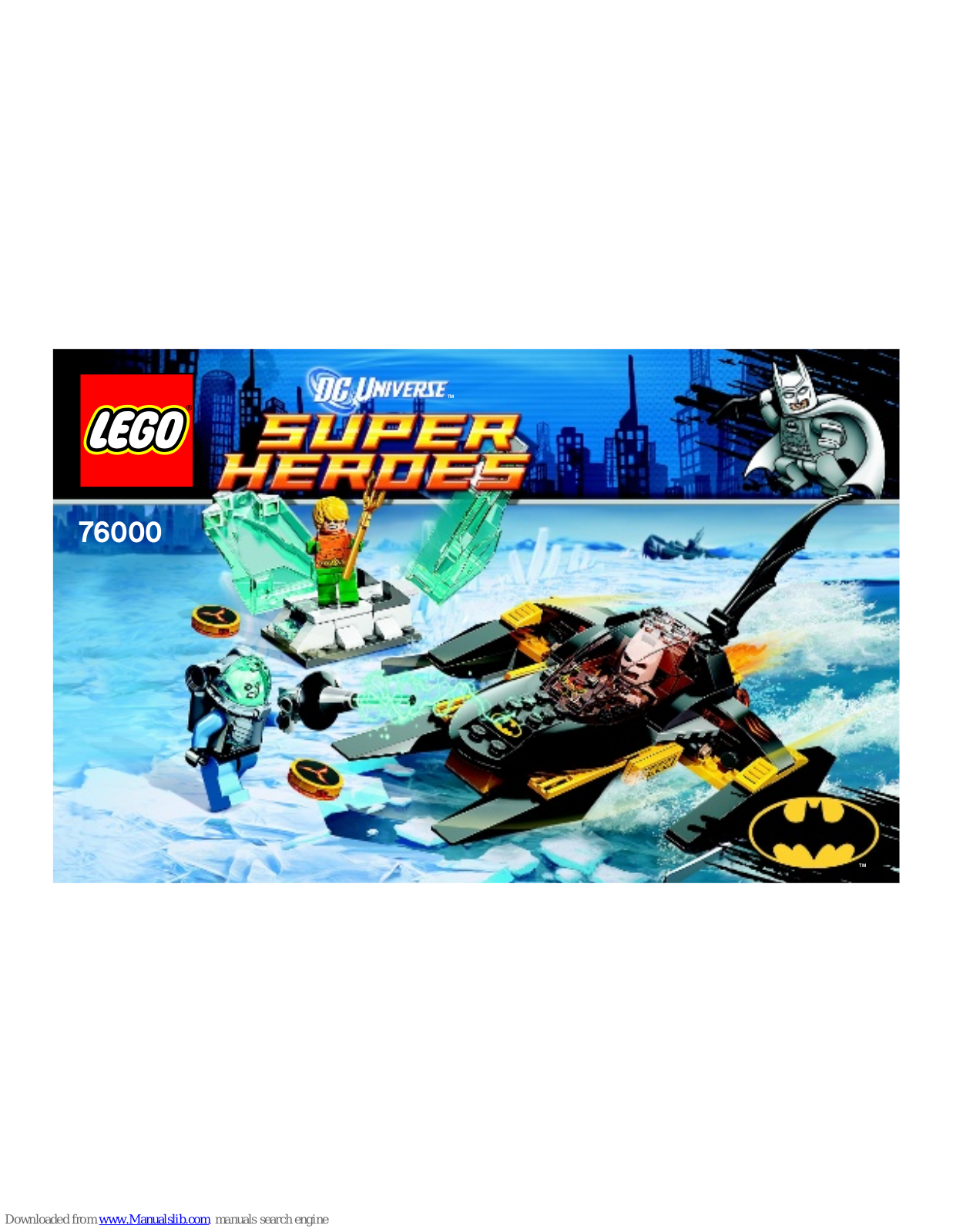 LEGO Super Herdes 76000, Super Heroes 76000 Assambly Manual