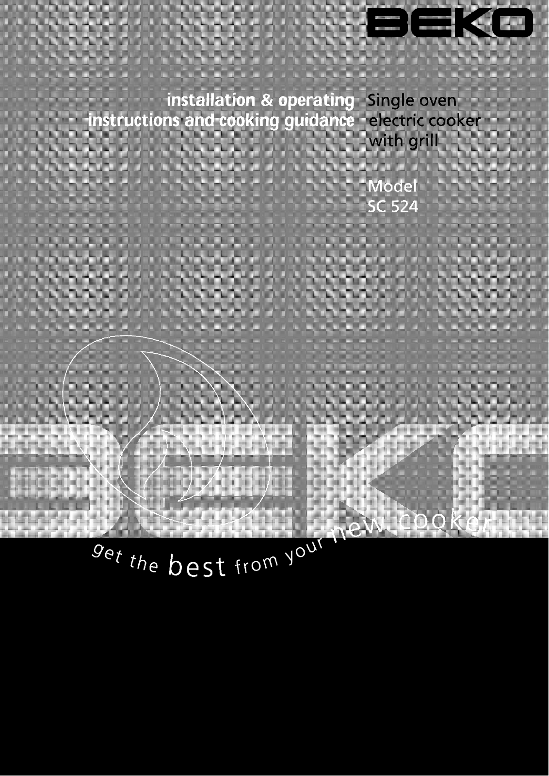 Beko SC524 User Manual