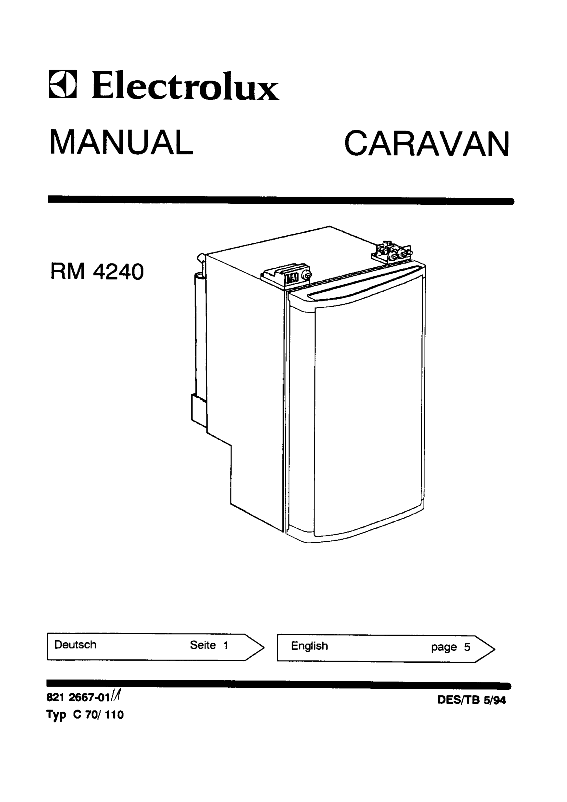 AEG RM4240, RM4240N Manual