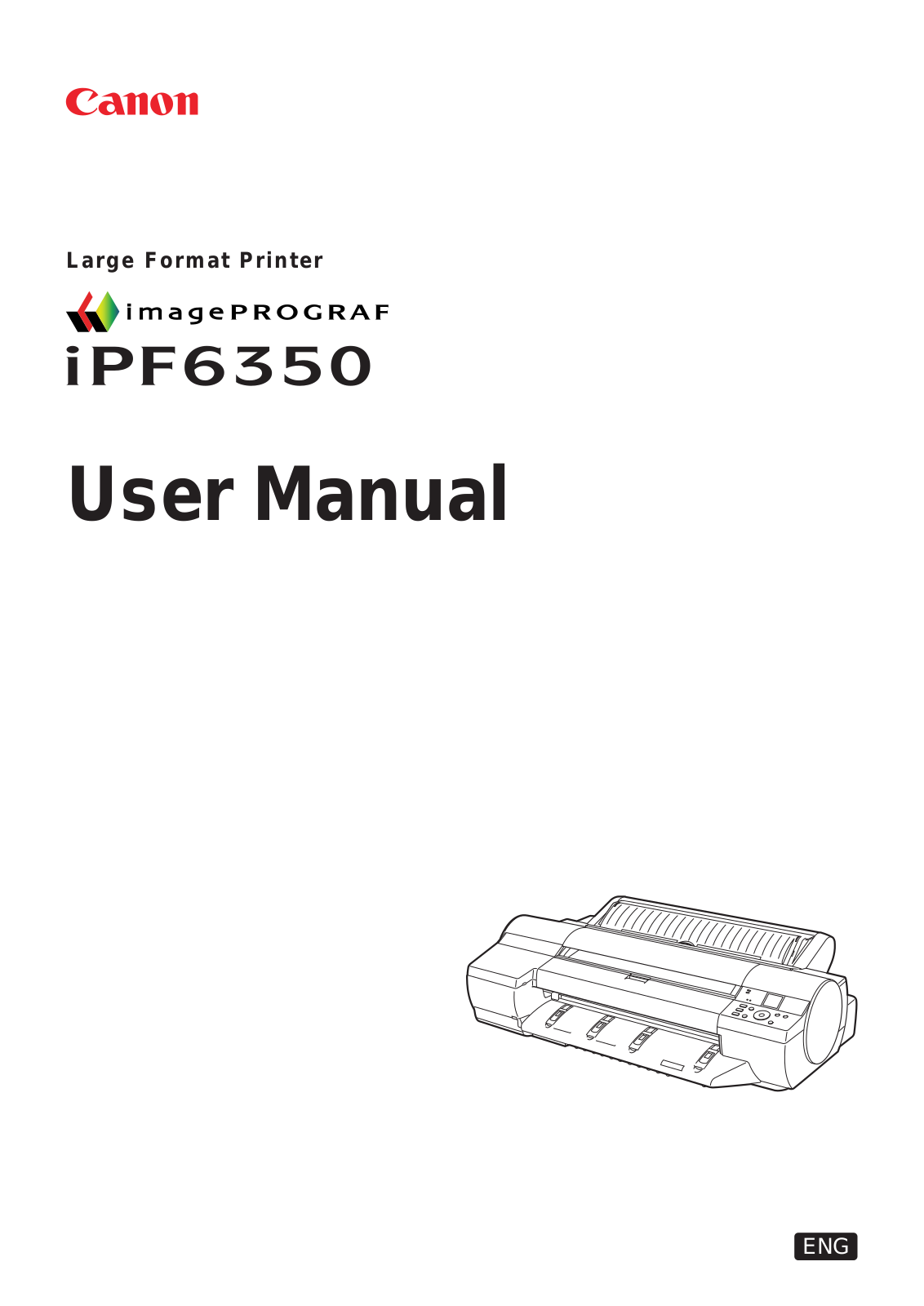 CANON Ipf6350 User Manual