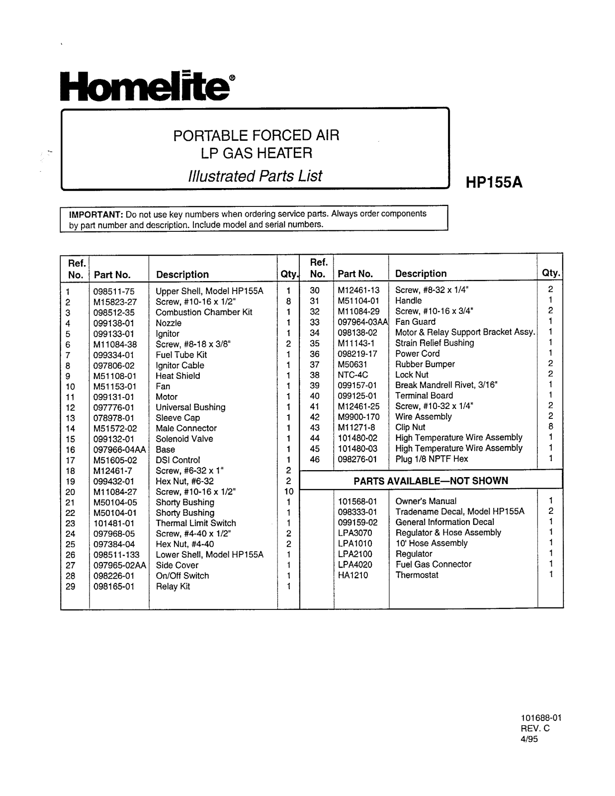 Desa Tech HP155A Owner's Manual