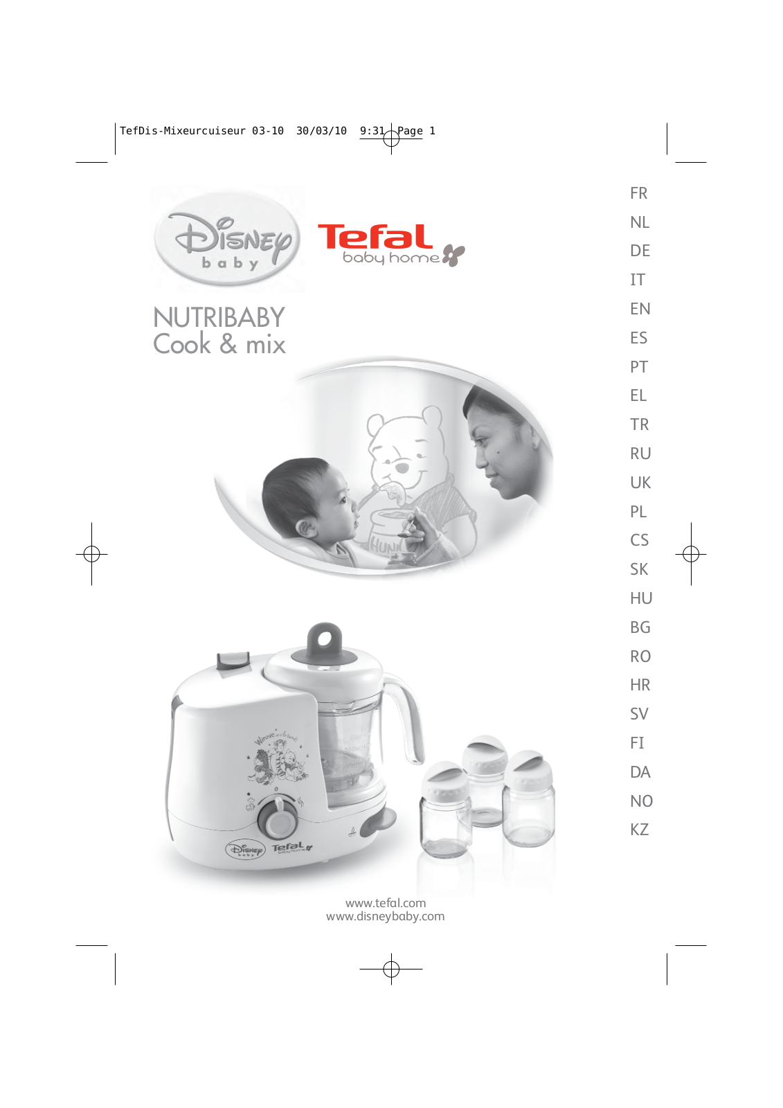 Tefal NUTRIBABY User Manual