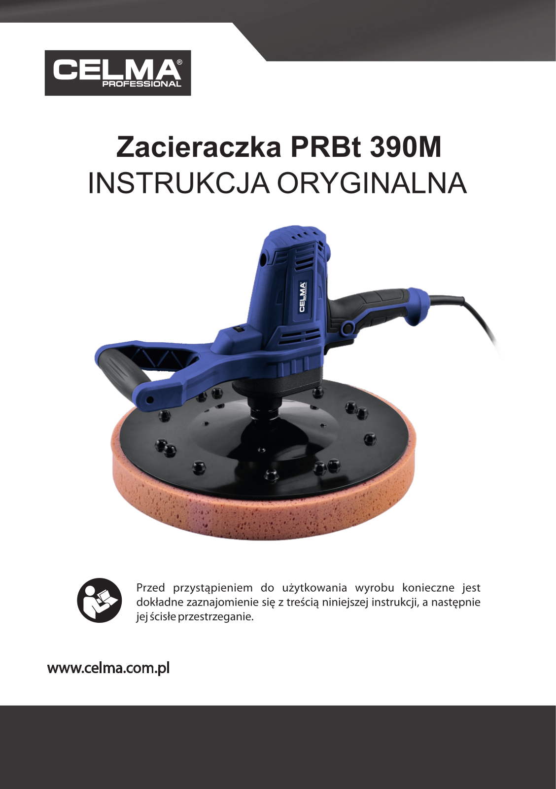 CELMA PROFESSIONAL PRBT 390M User guide - ManualMachine.com