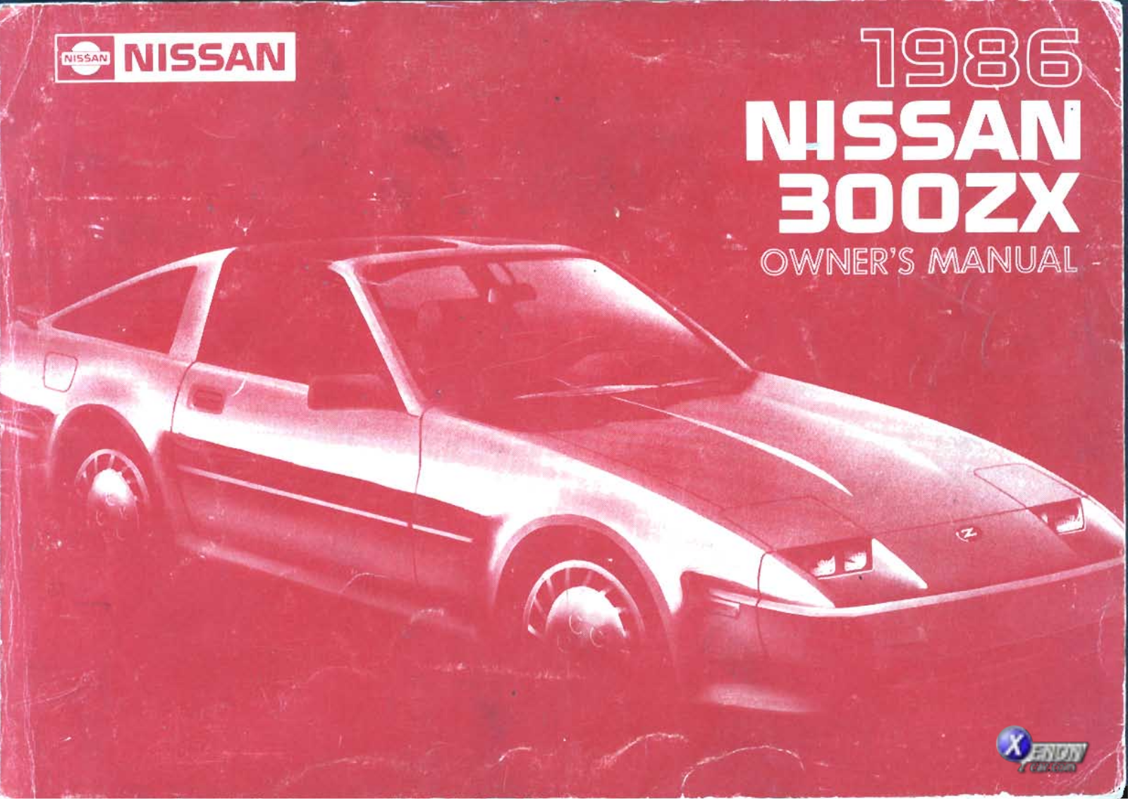 NISSAN 300 ZX User Manual