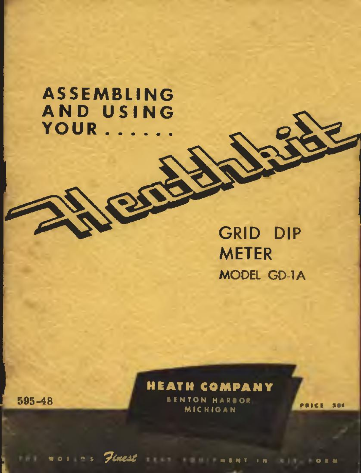 Heathkit GD-1A Schematic