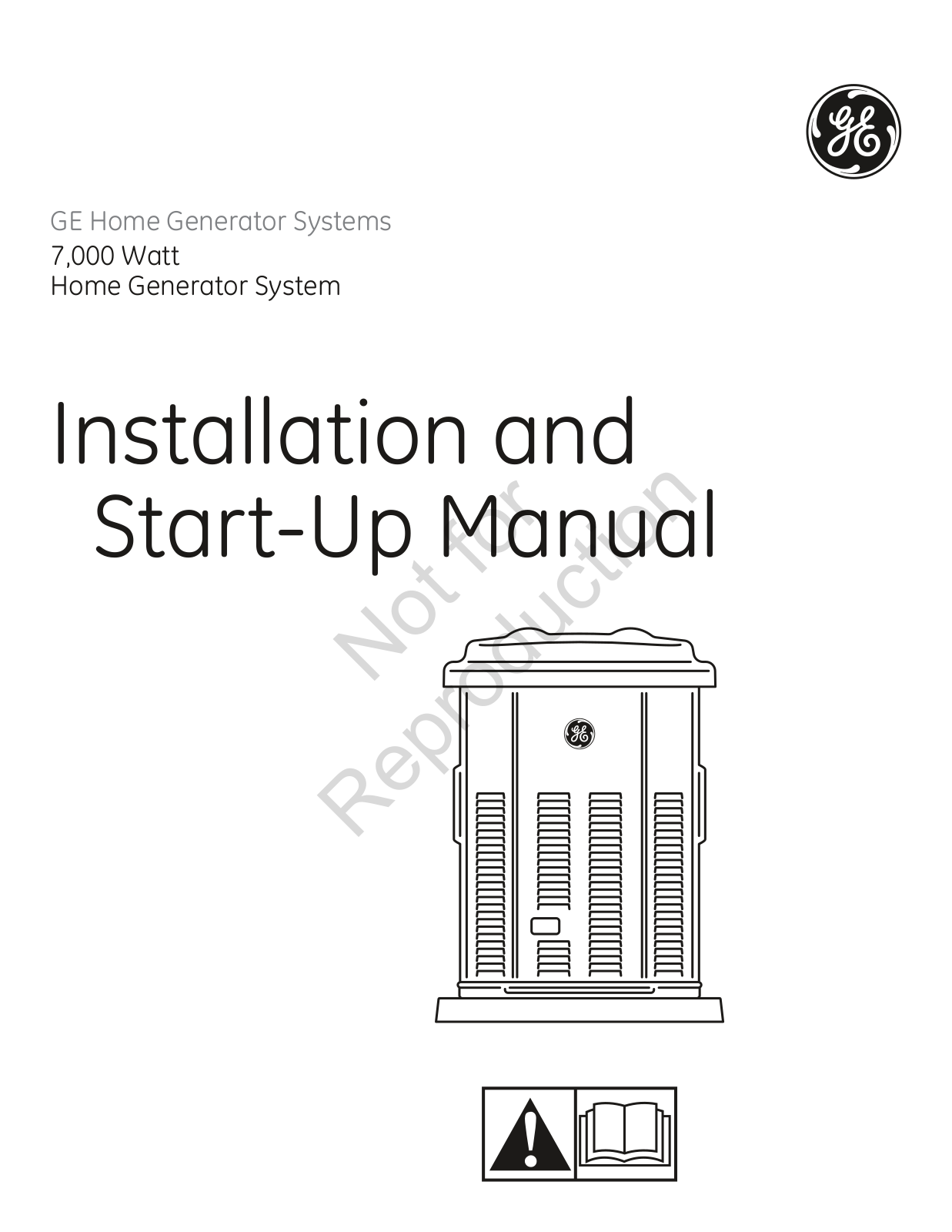 General electric HOME GENERATOR SYSTEMS User Manual - ManualMachine.com