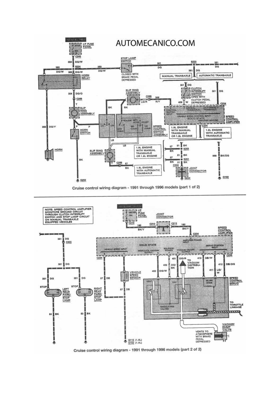 AUTOMECANICO Escort 14-48 fordesc9 Diagram