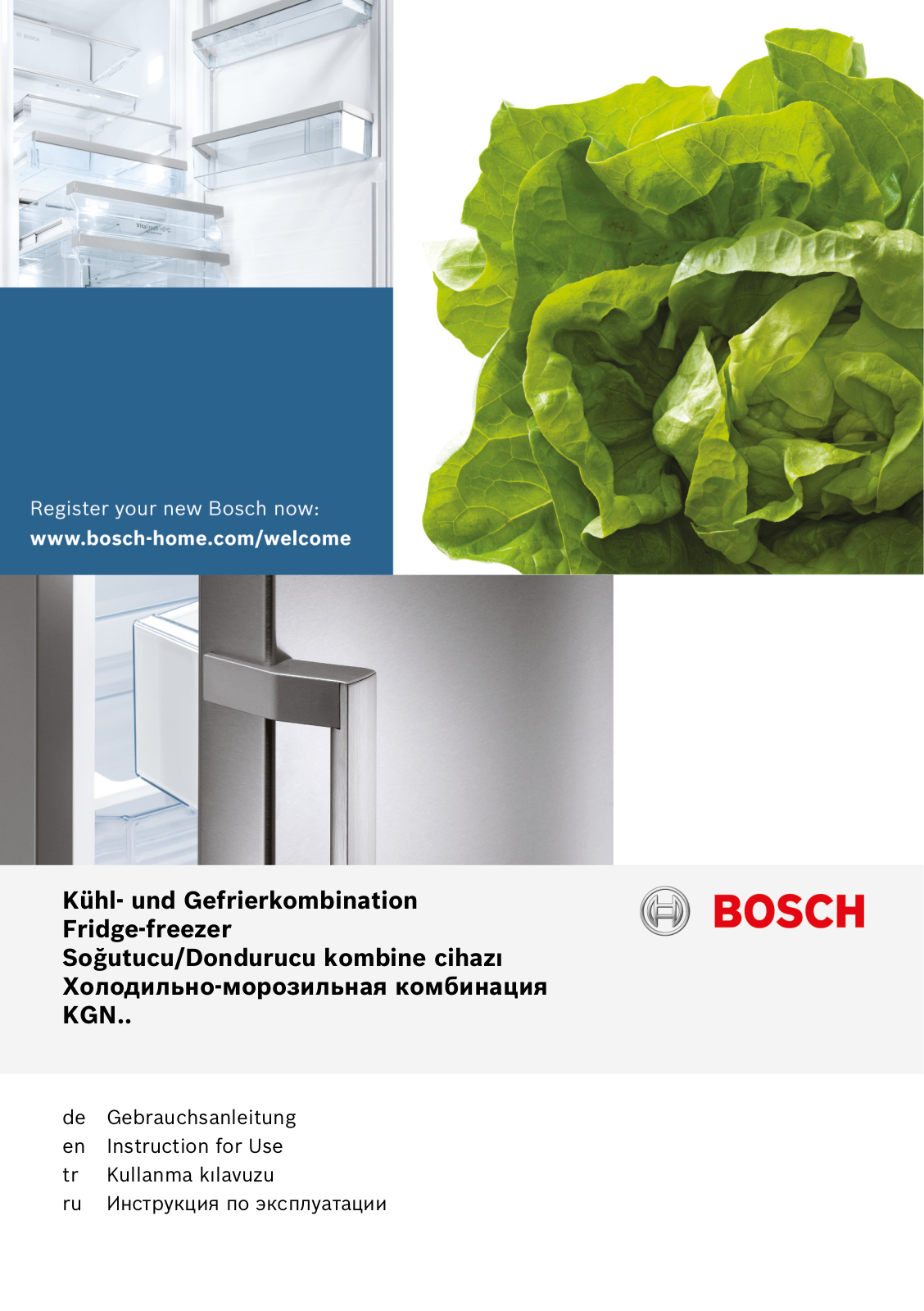 Bosch KGN57SM34N User Manual