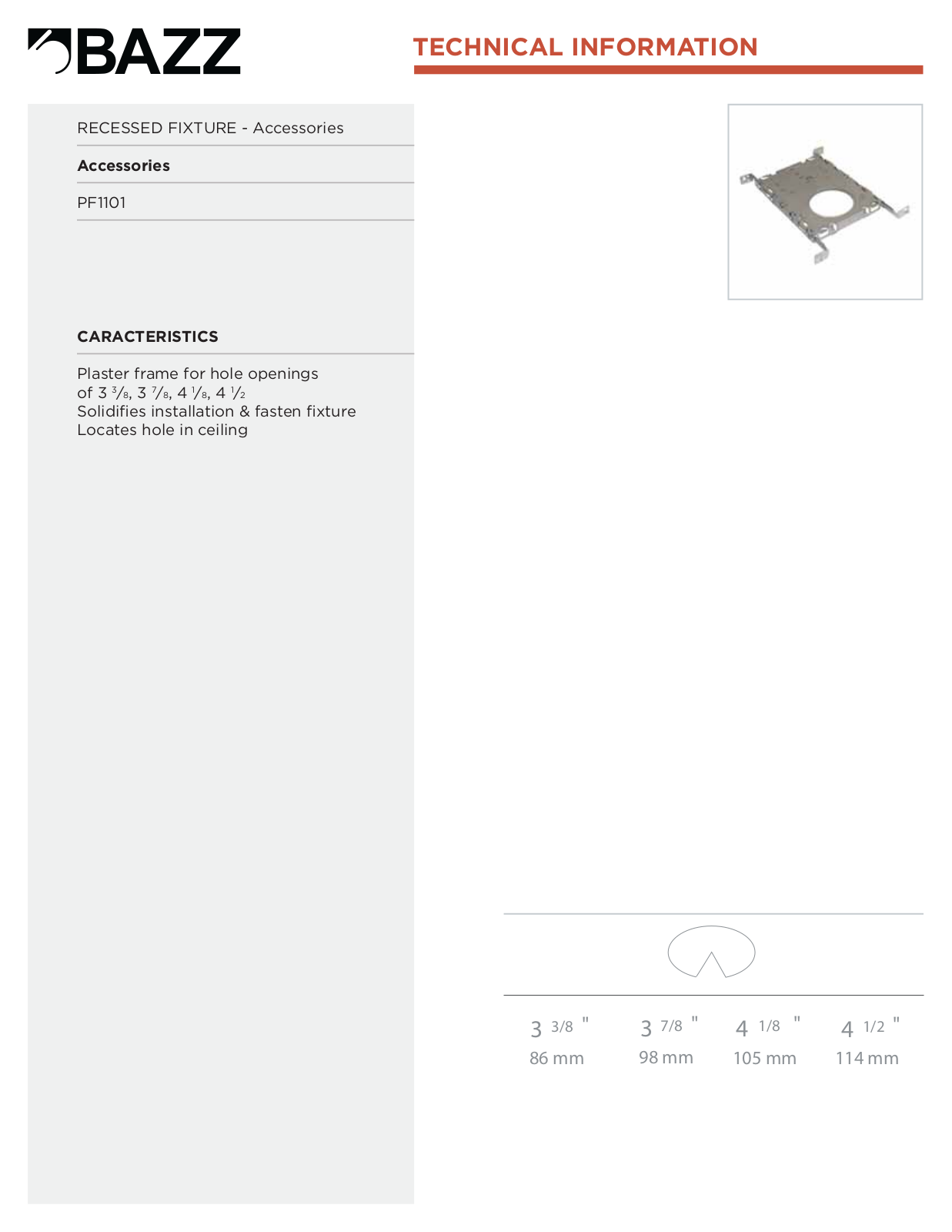 Bazz BAIN1025 Specification - ManualMachine.com