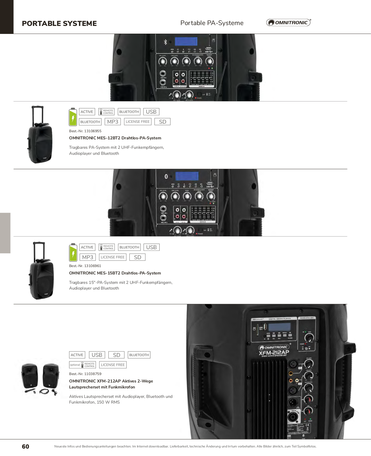 Omnitronic XFM-212AP User Manual