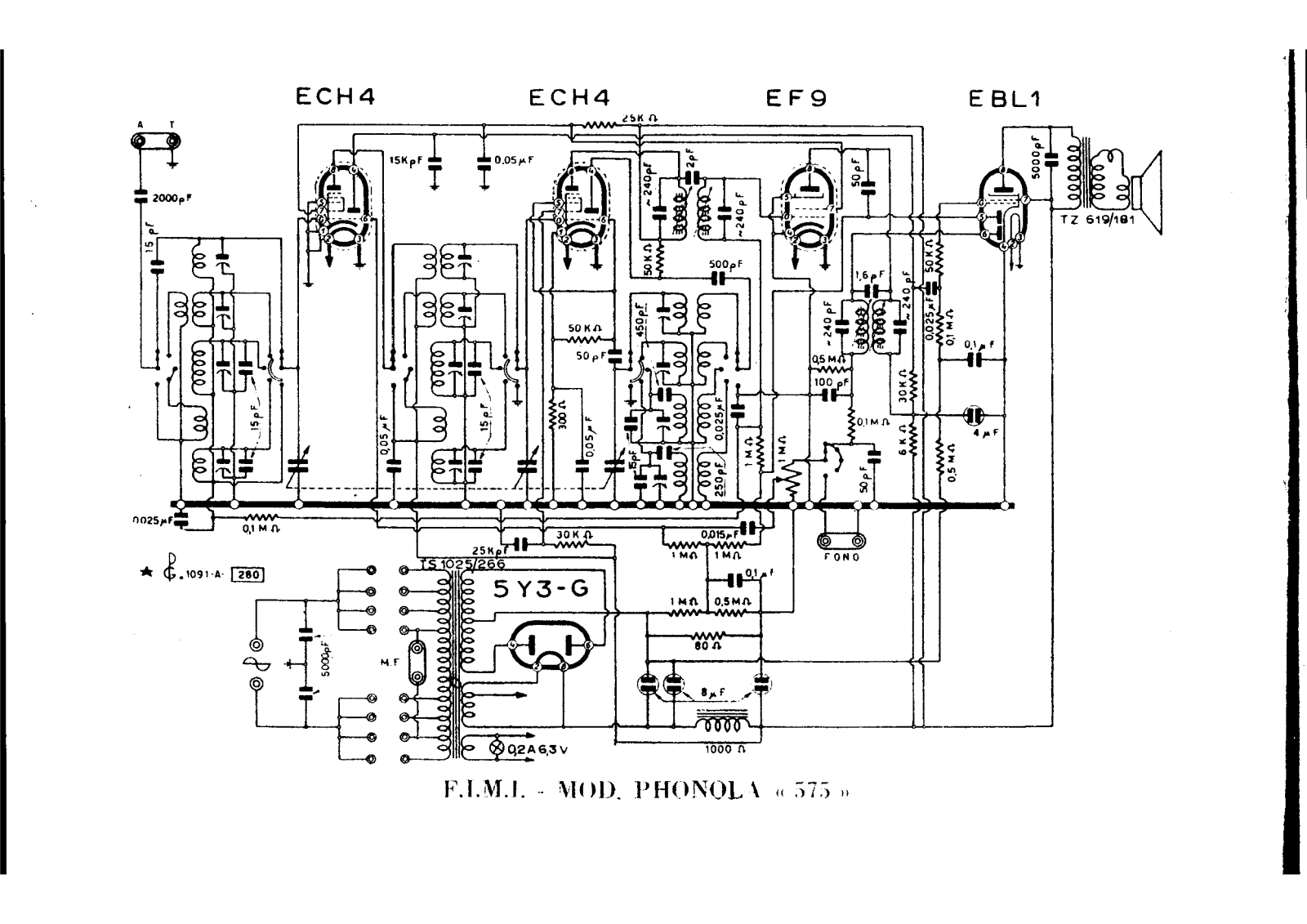 Phonola 575 schematic - ManualMachine.com