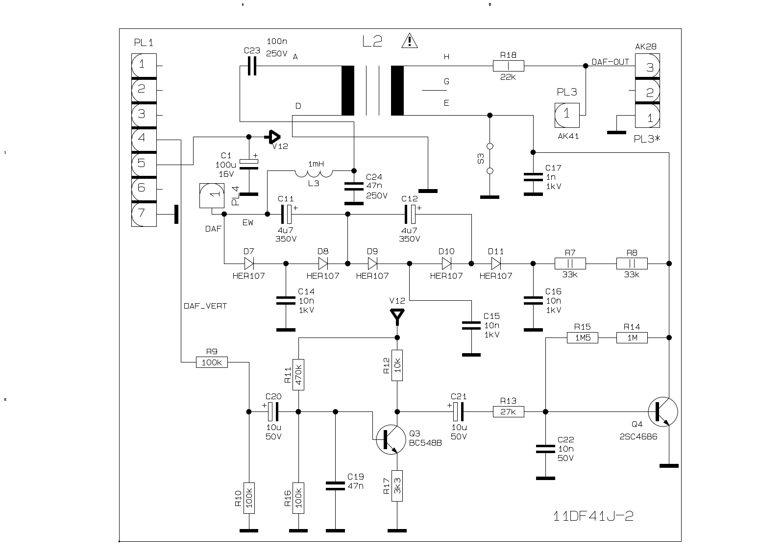 Vestel 11DF41J-5 schematic