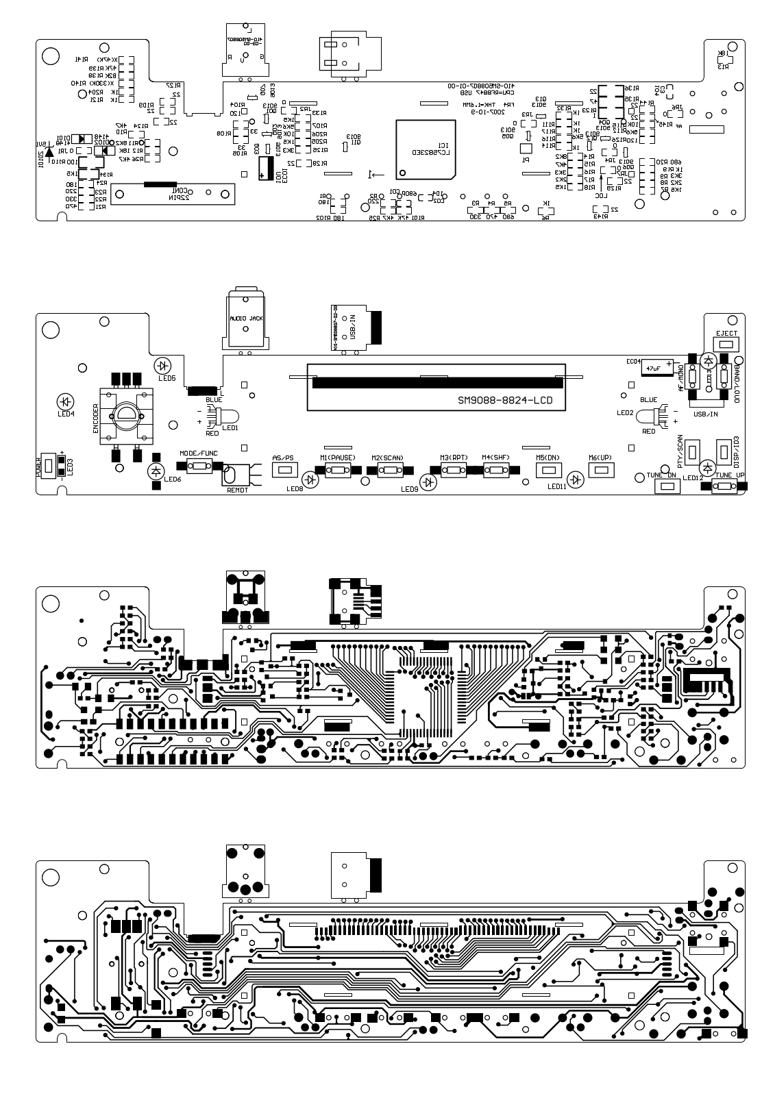 Prolodgy MCH-365 PANEL PCB