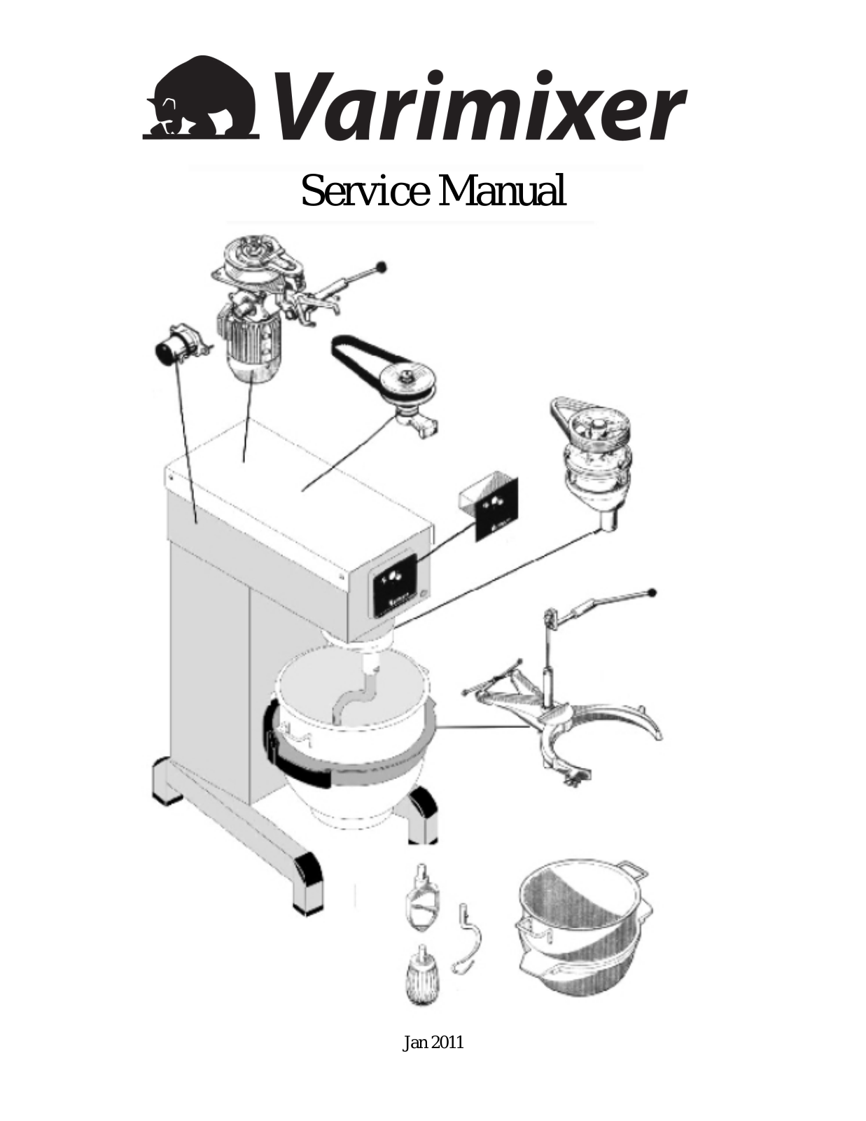 Varimixer W100 Service Manual