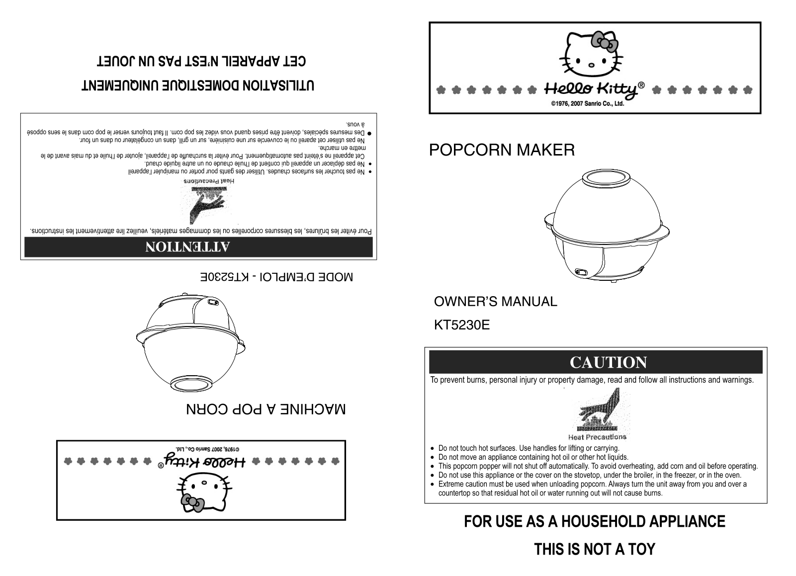 Jensen KT5230 User Manual