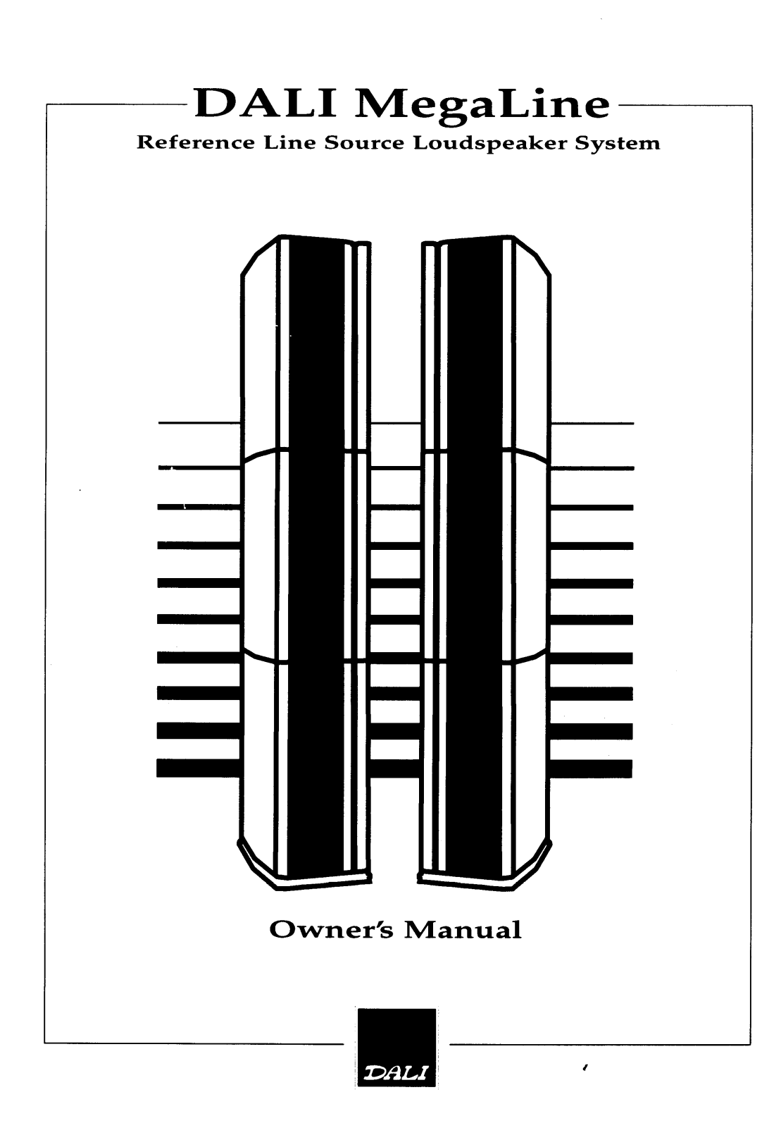 Dali Megaline Owners manual