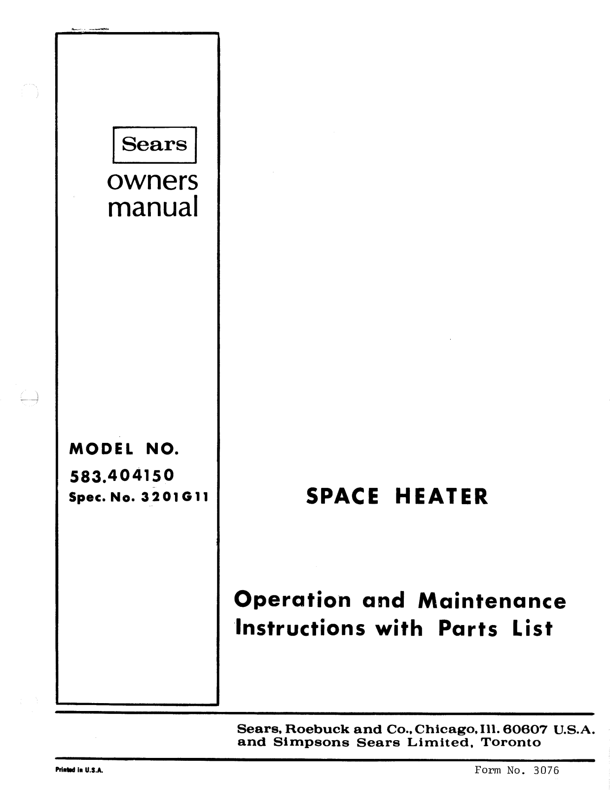 Desa Tech 404150 Owner's Manual